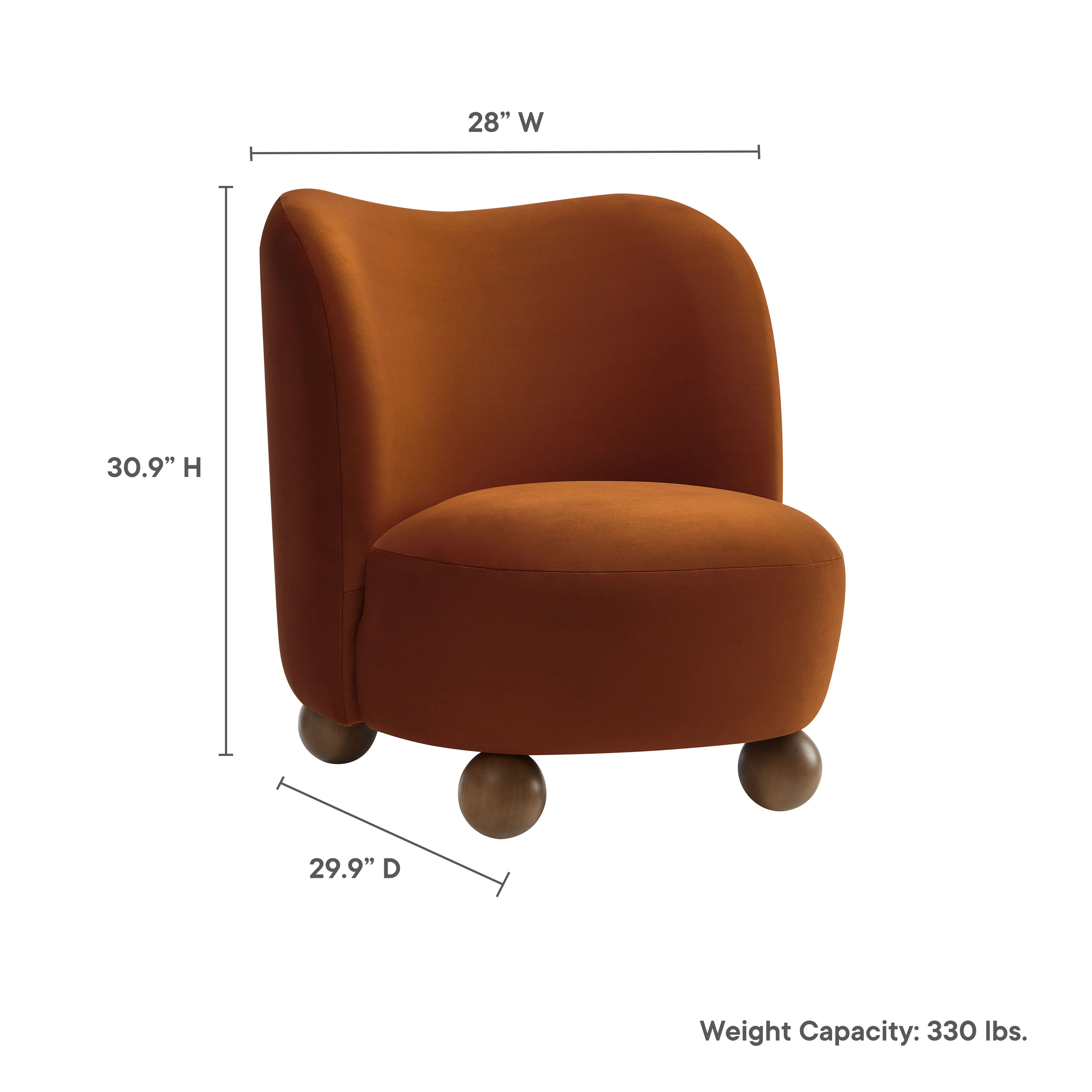 Monroe Performance Velvet Accent Chair by Modway - Image 27