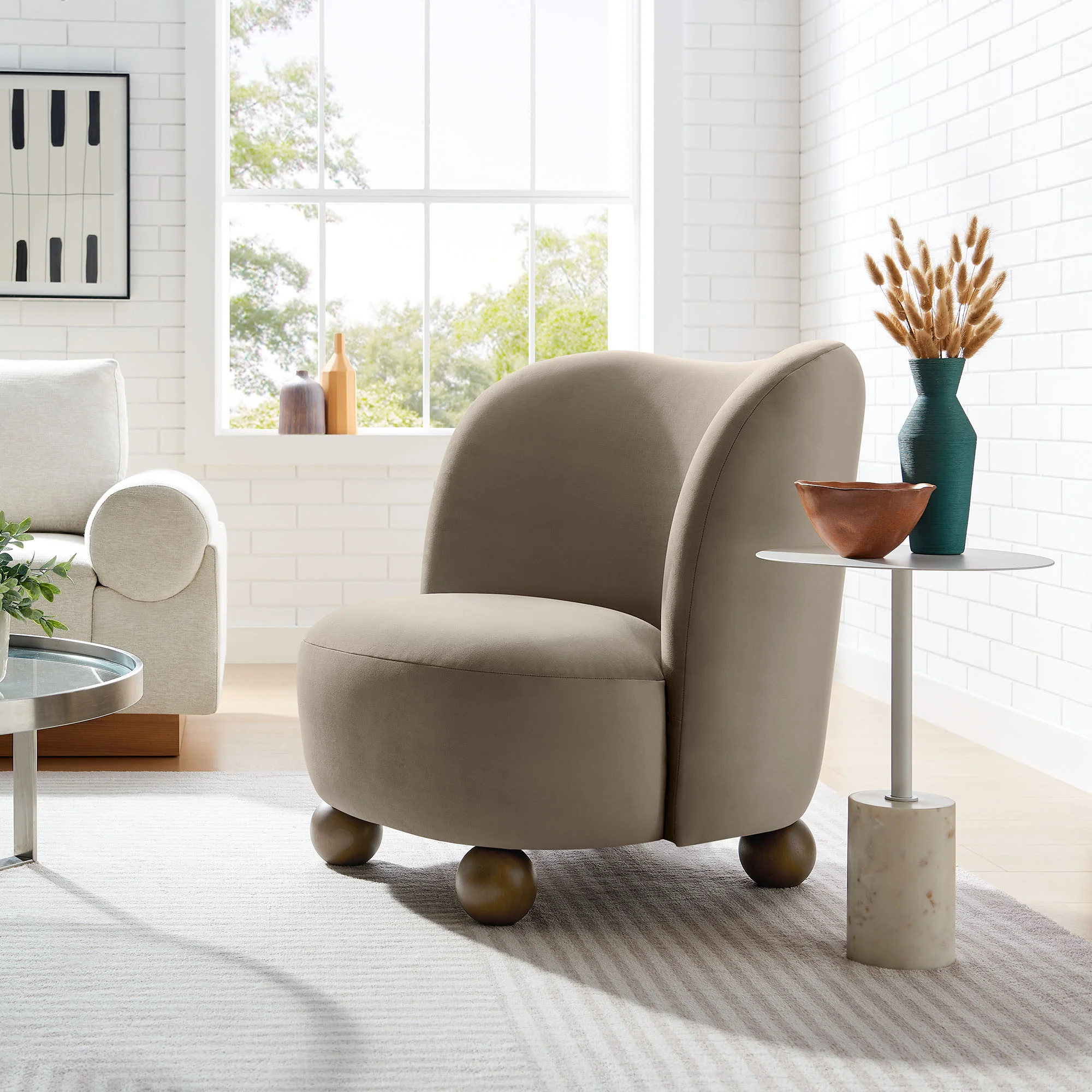 Monroe Performance Velvet Accent Chair by Modway - Image 34
