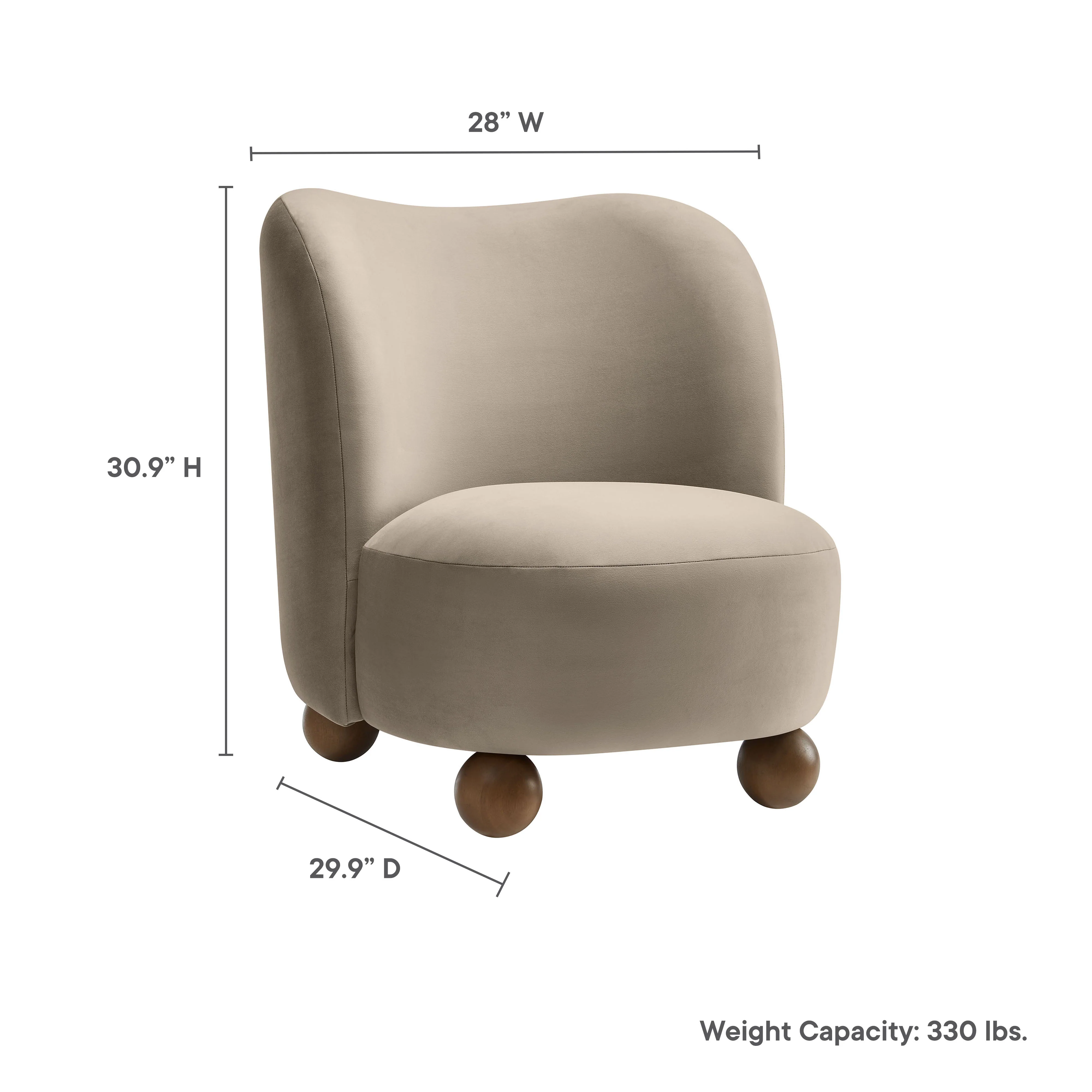 Monroe Performance Velvet Accent Chair by Modway - Image 36