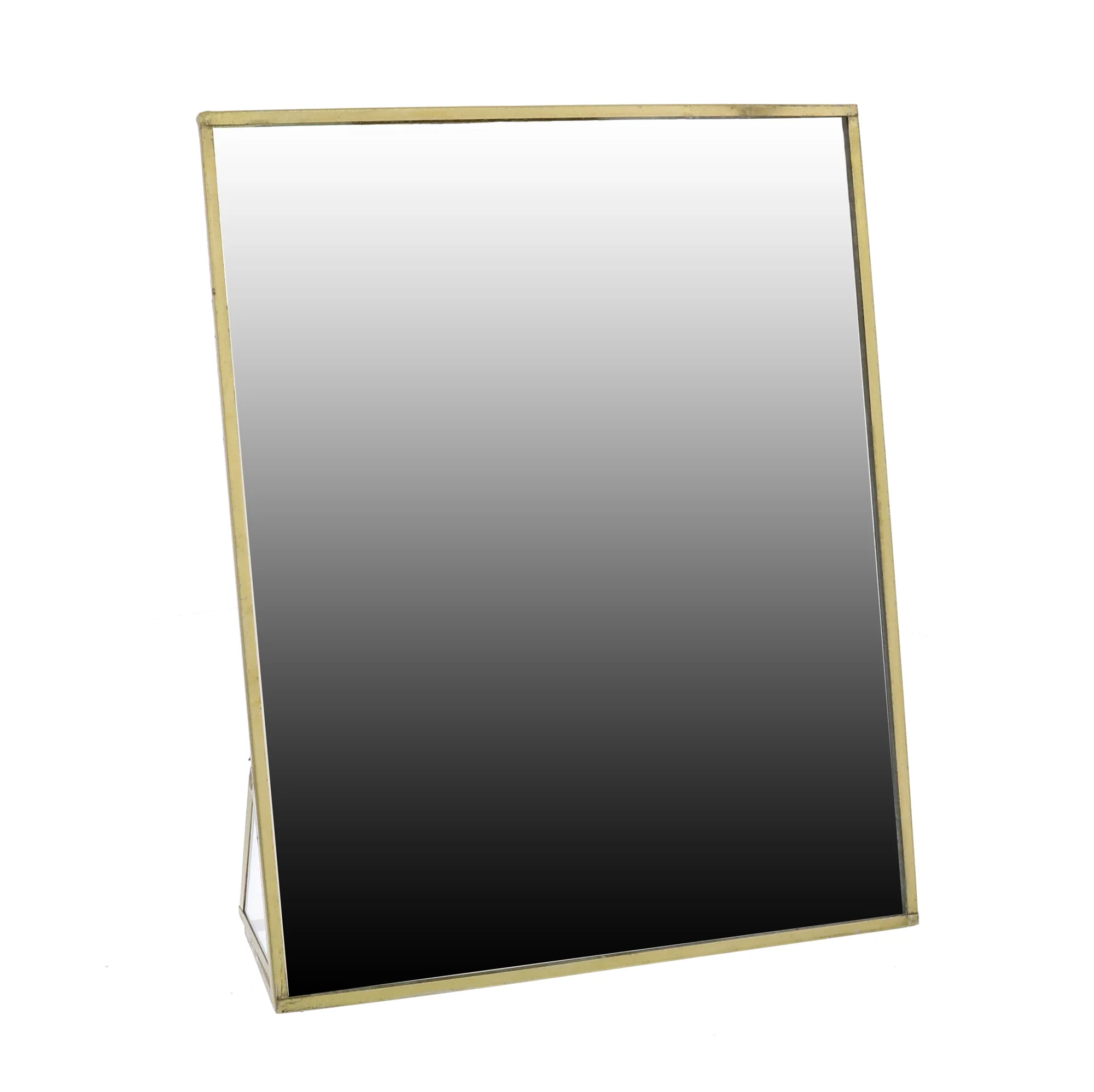 Monroe Vanity Mirror - Large - Brass Set Of 2 By HomArt - Image 4