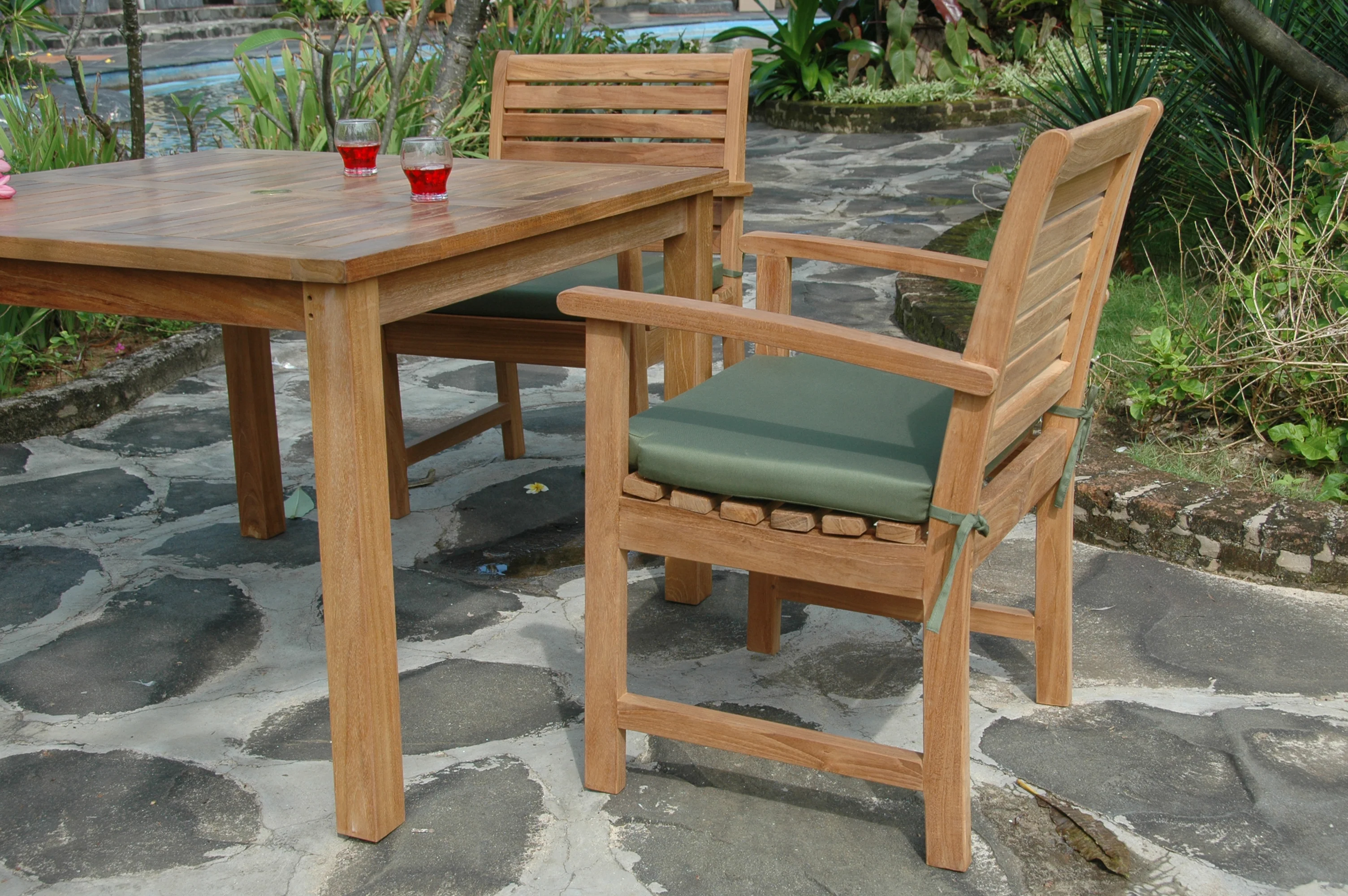 Montage 42" Square Table By Anderson Teak - Image 3