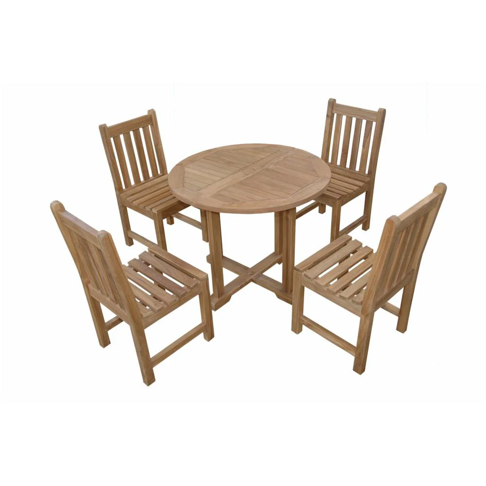 Montage Braxton  5- Pices Dining Set C By Anderson Teak - Image 2