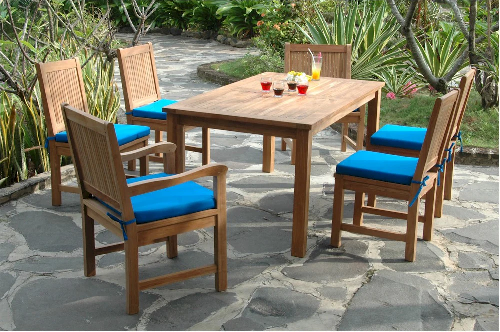 Montage Chester 7-Pieces Dining Set By Anderson Teak - Image 3