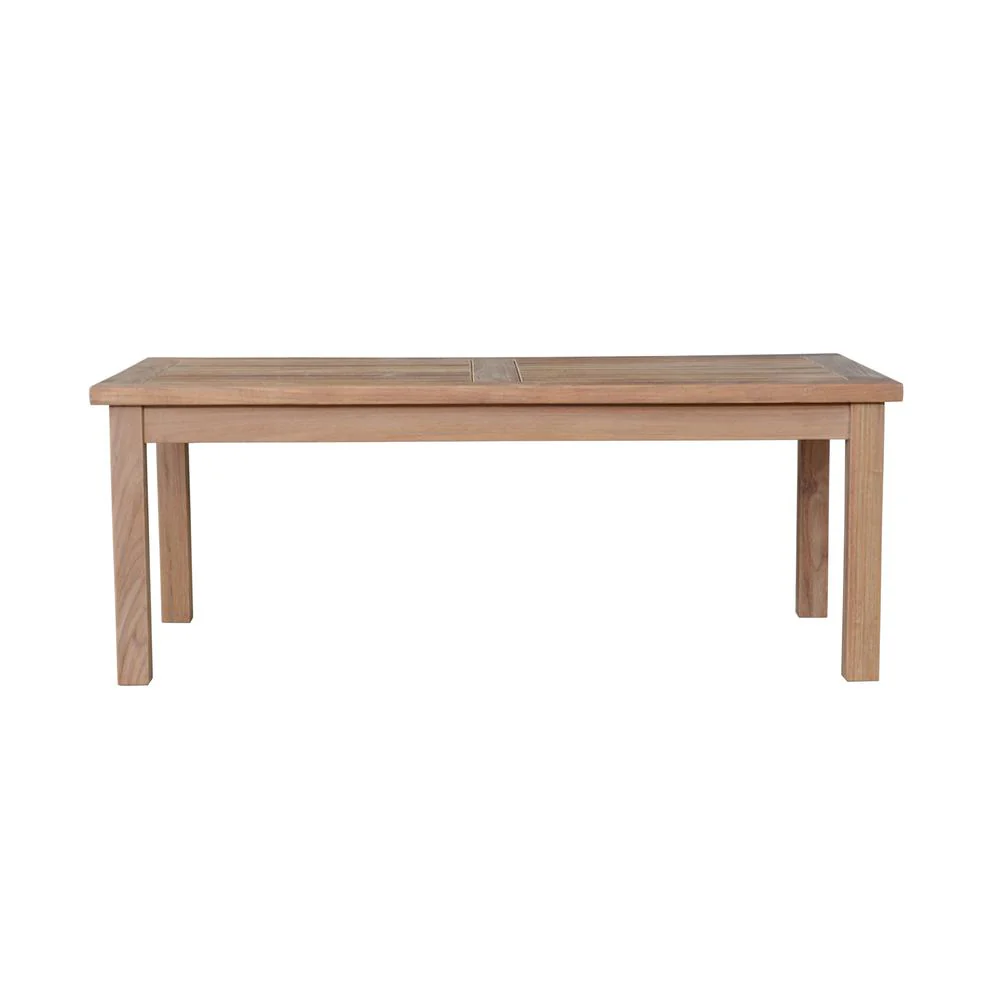Montage Coffee Table  48"W 24"D 18"H By Anderson Teak - Image 3