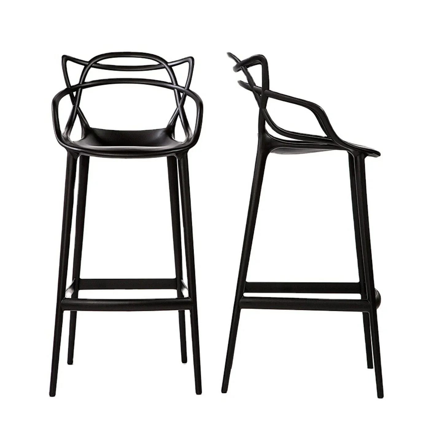 Monte Bar Stool, Black By World Modern Design - Image 6