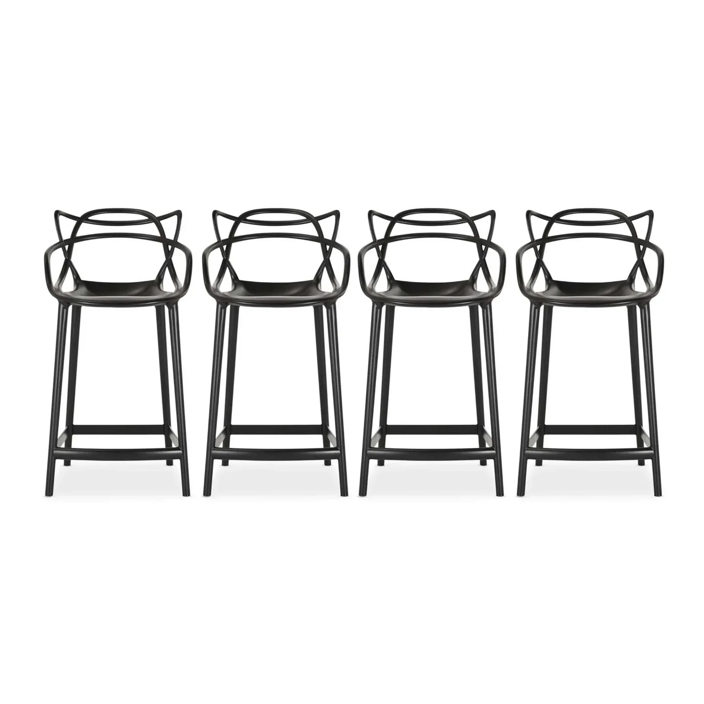 Monte Bar Stool, Black By World Modern Design - Image 7