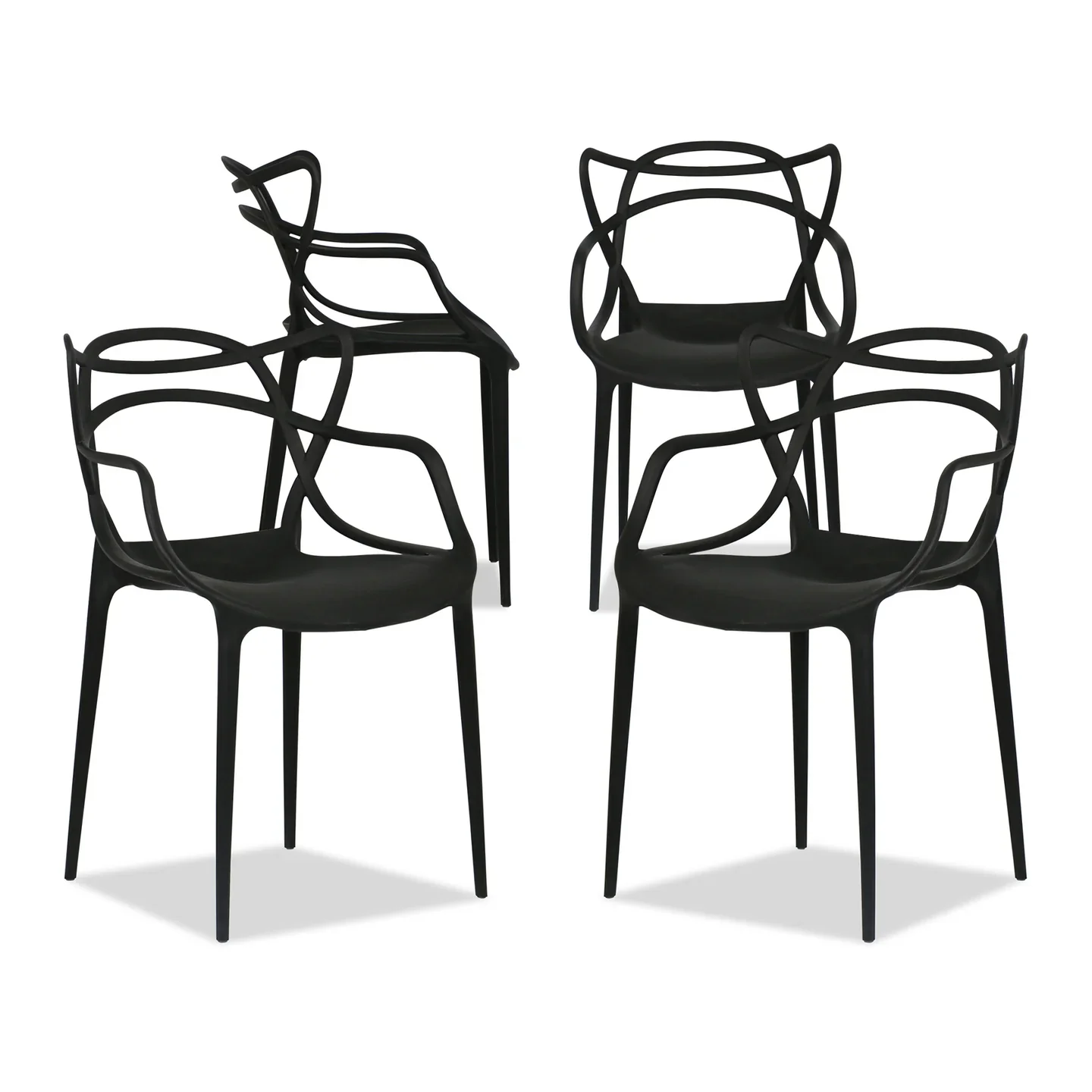 Monte Dining Chair - Black By World Modern Design - Image 8