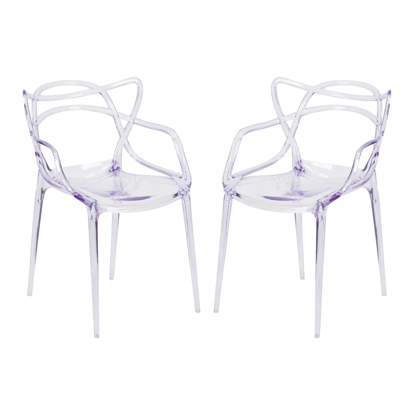 Monte Dining Chair - Clear By World Modern Design - Image 6