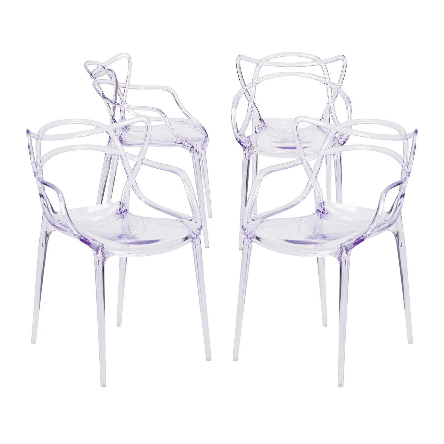 Monte Dining Chair - Clear By World Modern Design - Image 7