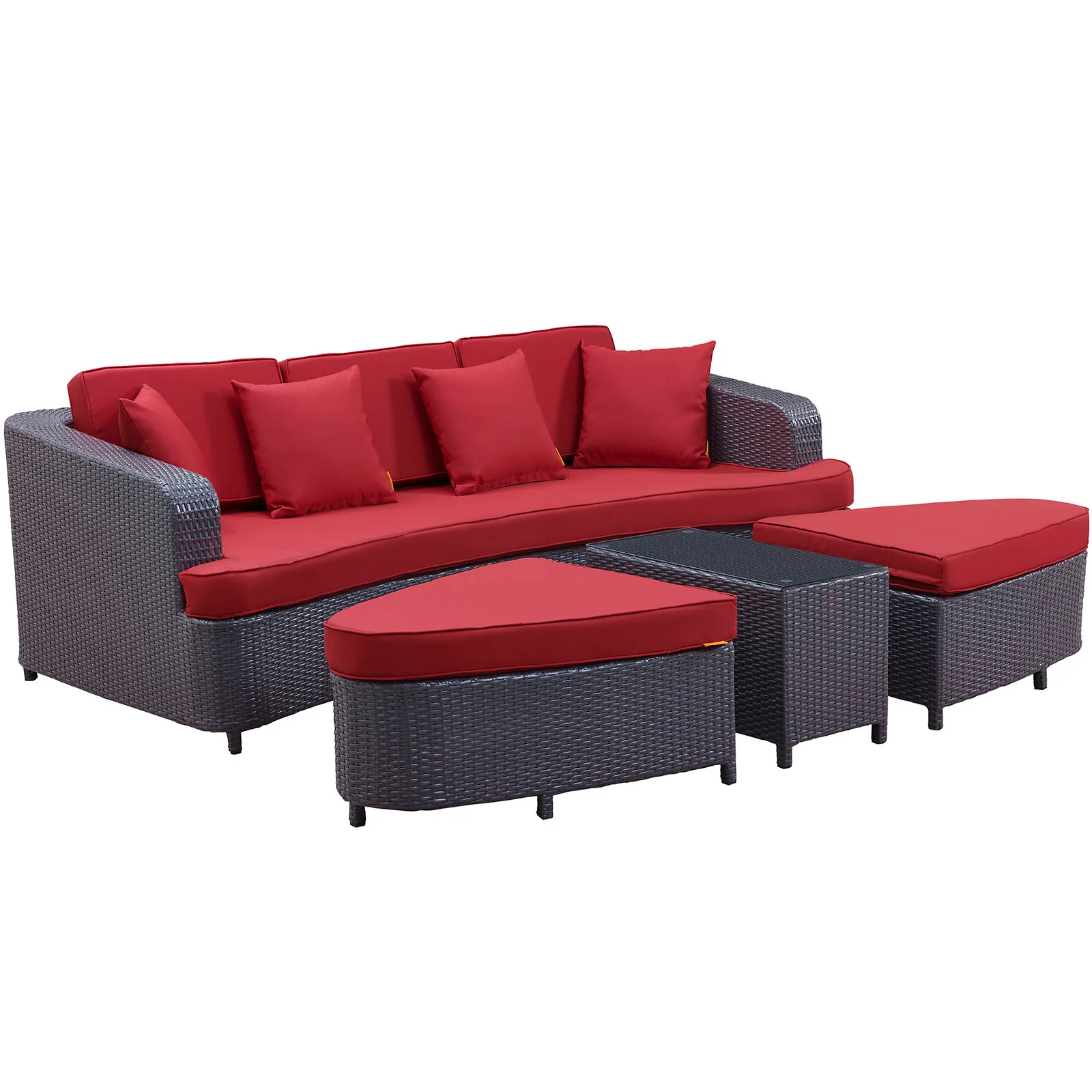 Monterey 4 Piece Outdoor Patio Sofa Set By Modway - EEI-992 - Image 2