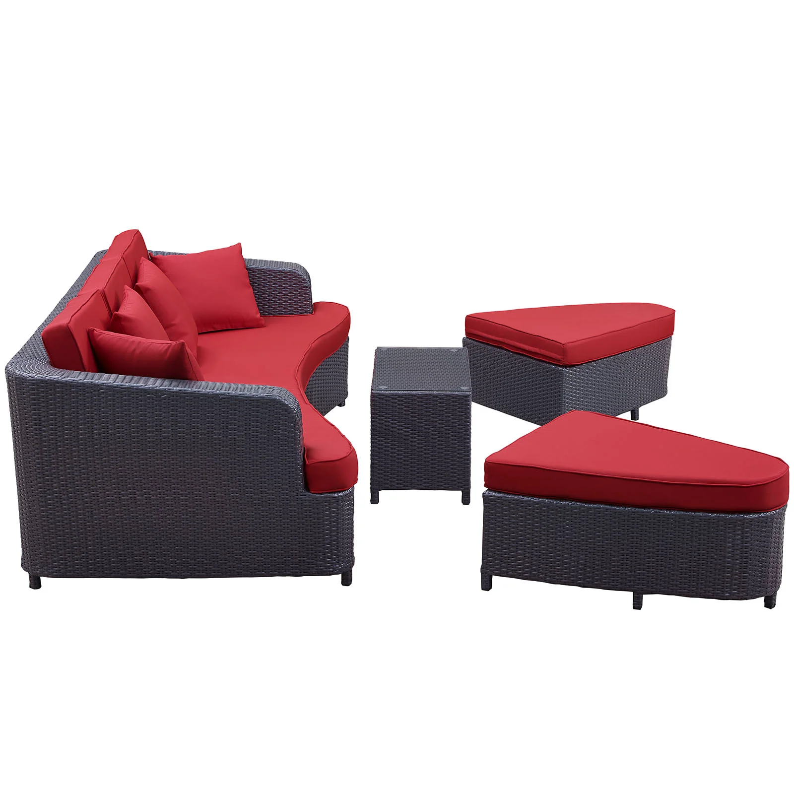 Monterey 4 Piece Outdoor Patio Sofa Set By Modway - EEI-992 - Image 3