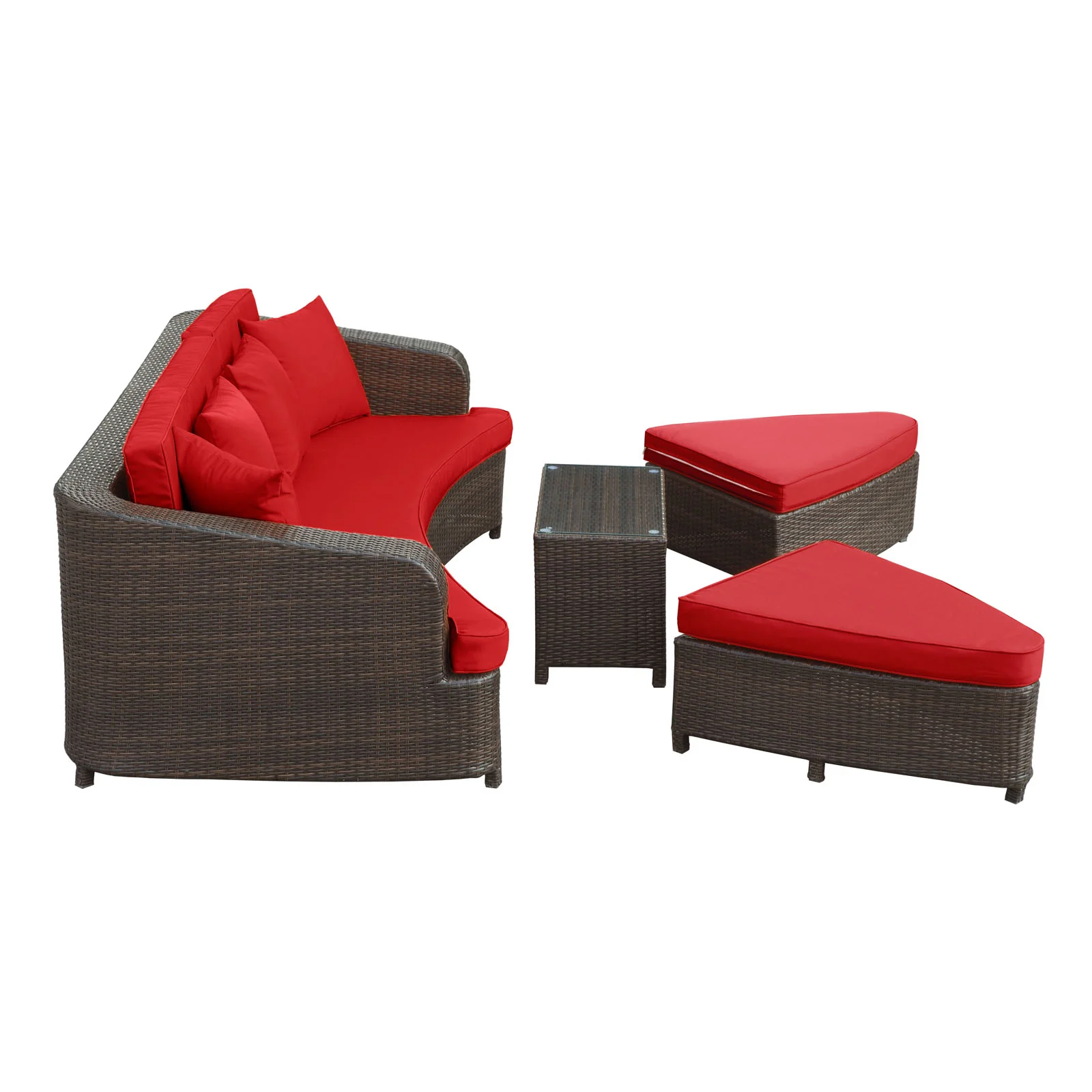 Monterey 4 Piece Outdoor Patio Sofa Set By Modway - EEI-992 - Image 6