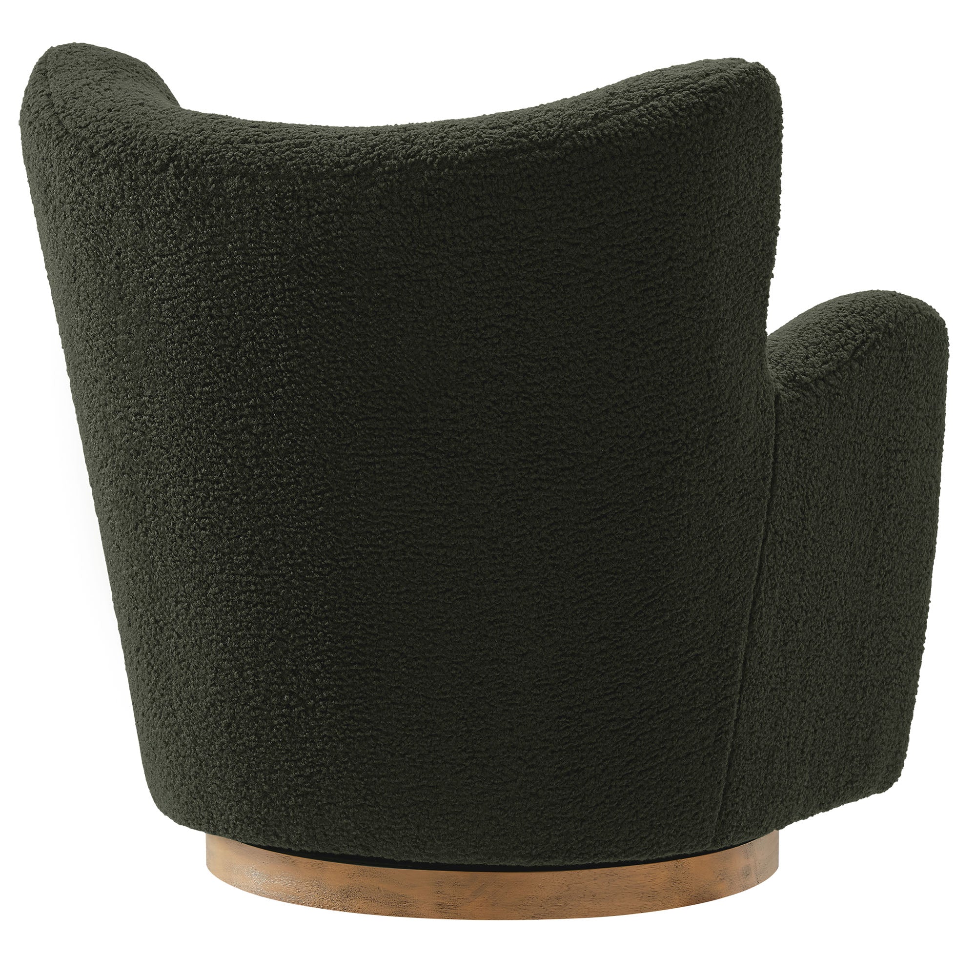Montrose Wingback Sherpa Swivel Accent Chair by Modway - Image 13
