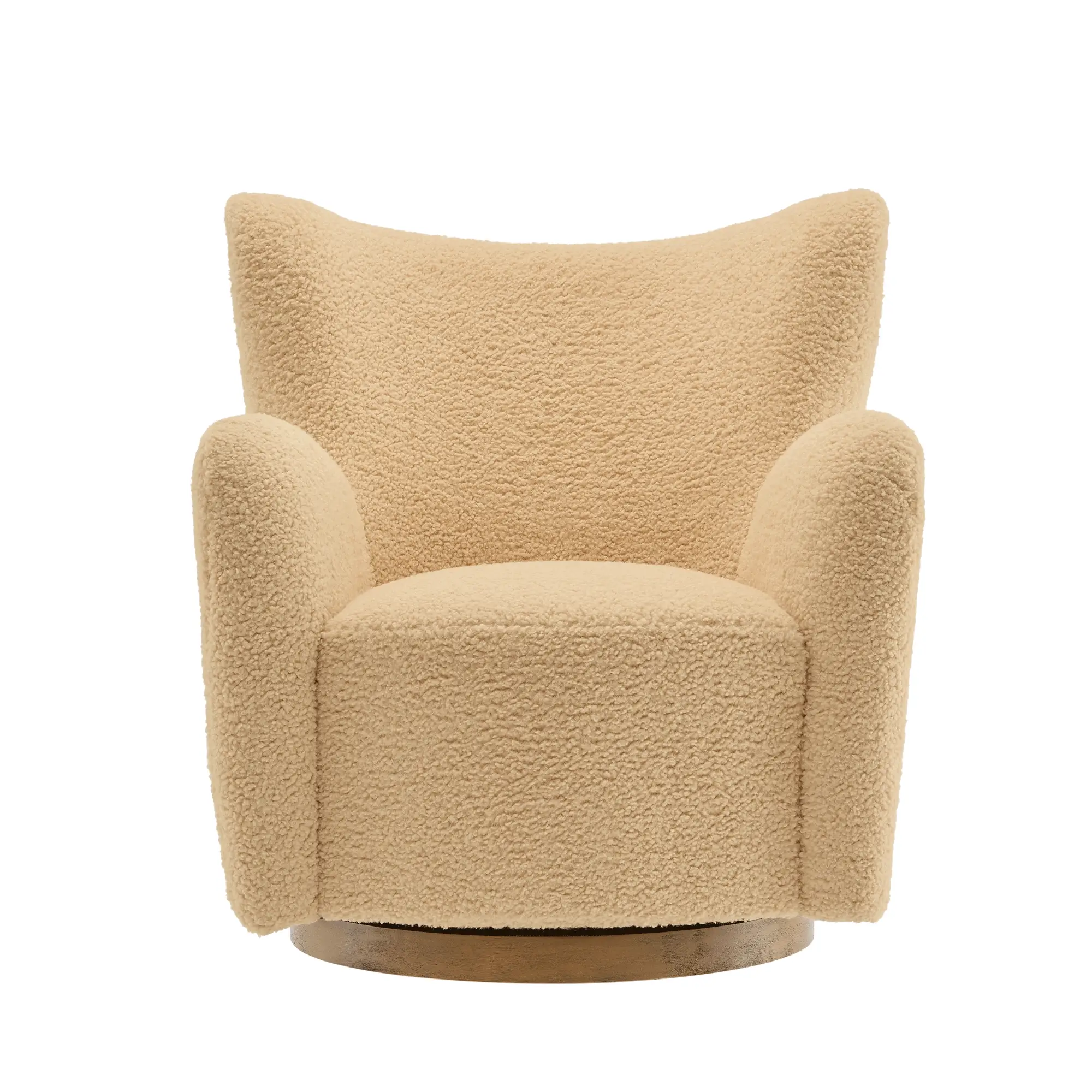 Montrose Wingback Sherpa Swivel Accent Chair by Modway - Image 28