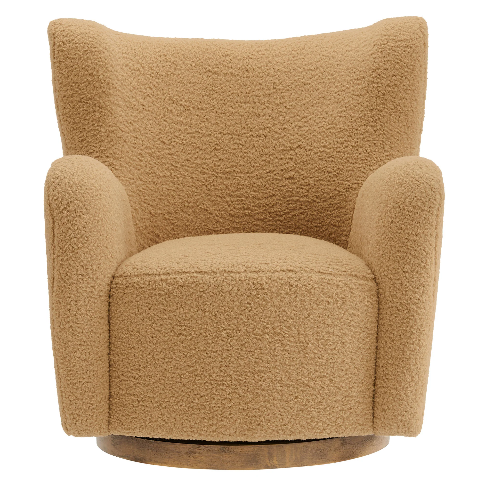Montrose Wingback Sherpa Swivel Accent Chair by Modway - Image 5