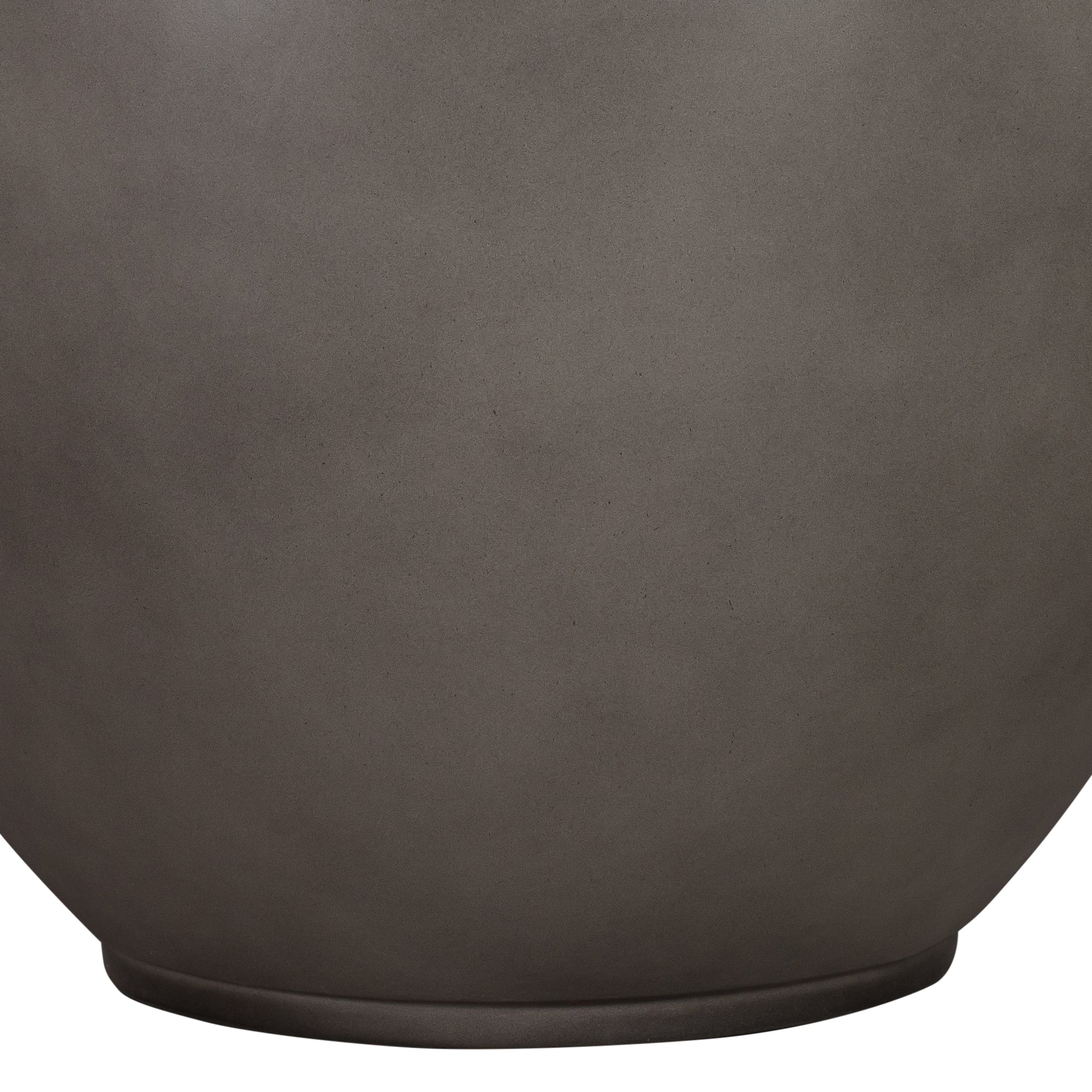 Moonstone Large Indoor or Outdoor Planter in Grey Concrete By Armen Living - Image 5