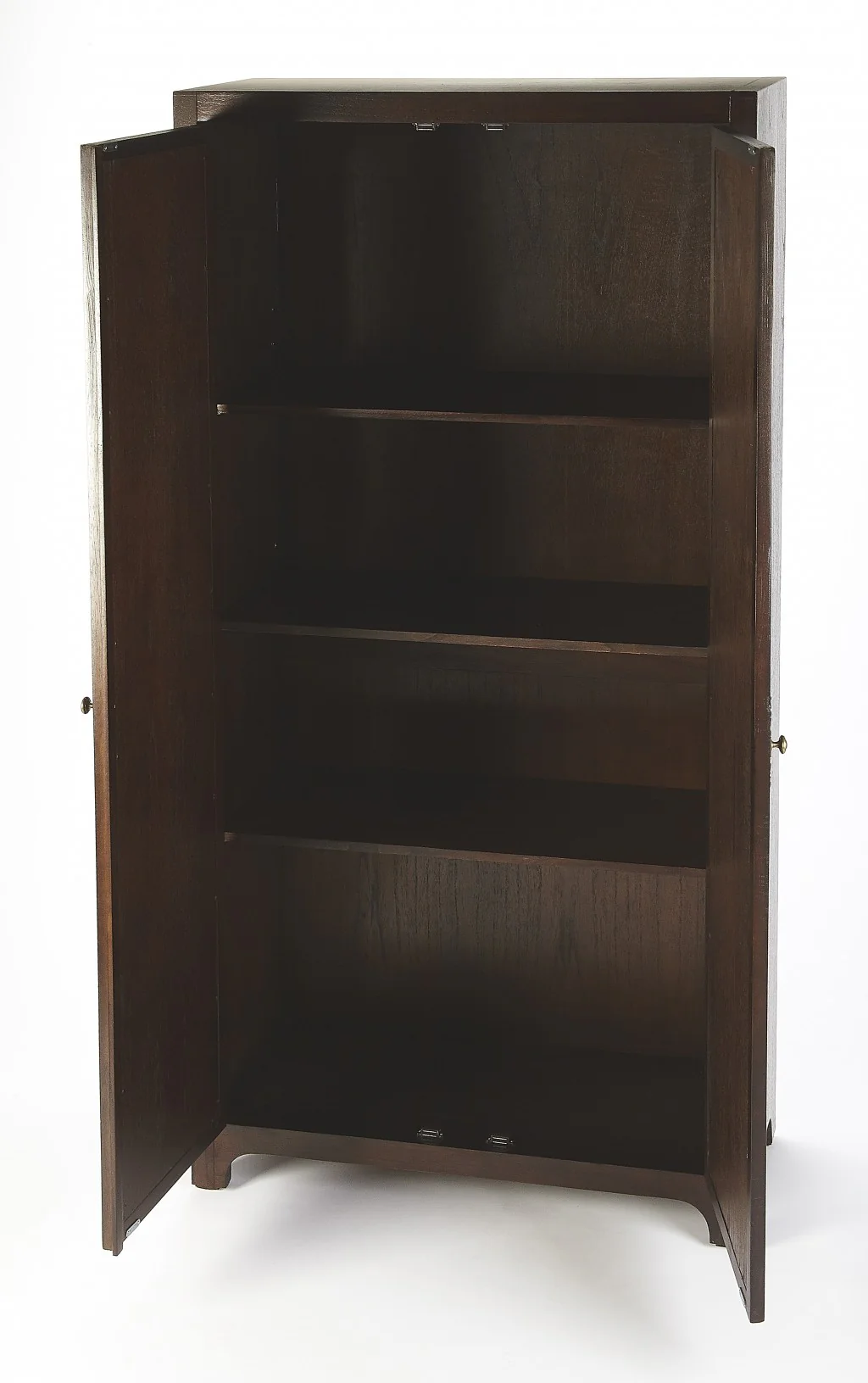 Morjanna Coffee Tall Cabinet By Homeroots - Image 2