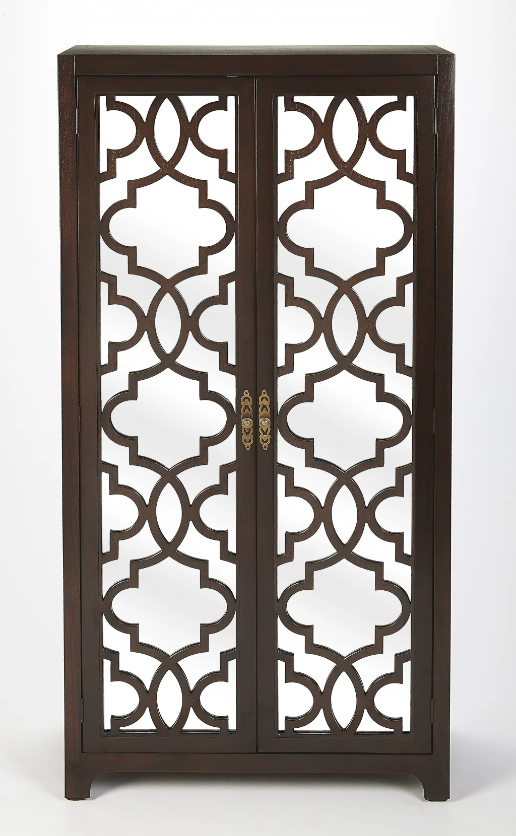 Morjanna Coffee Tall Cabinet By Homeroots - Image 3