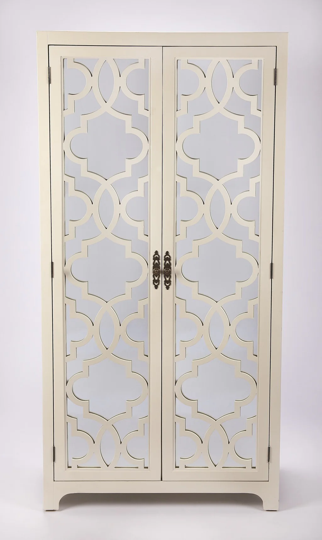 Morjanna White Tall Cabinet By Homeroots - Image 2