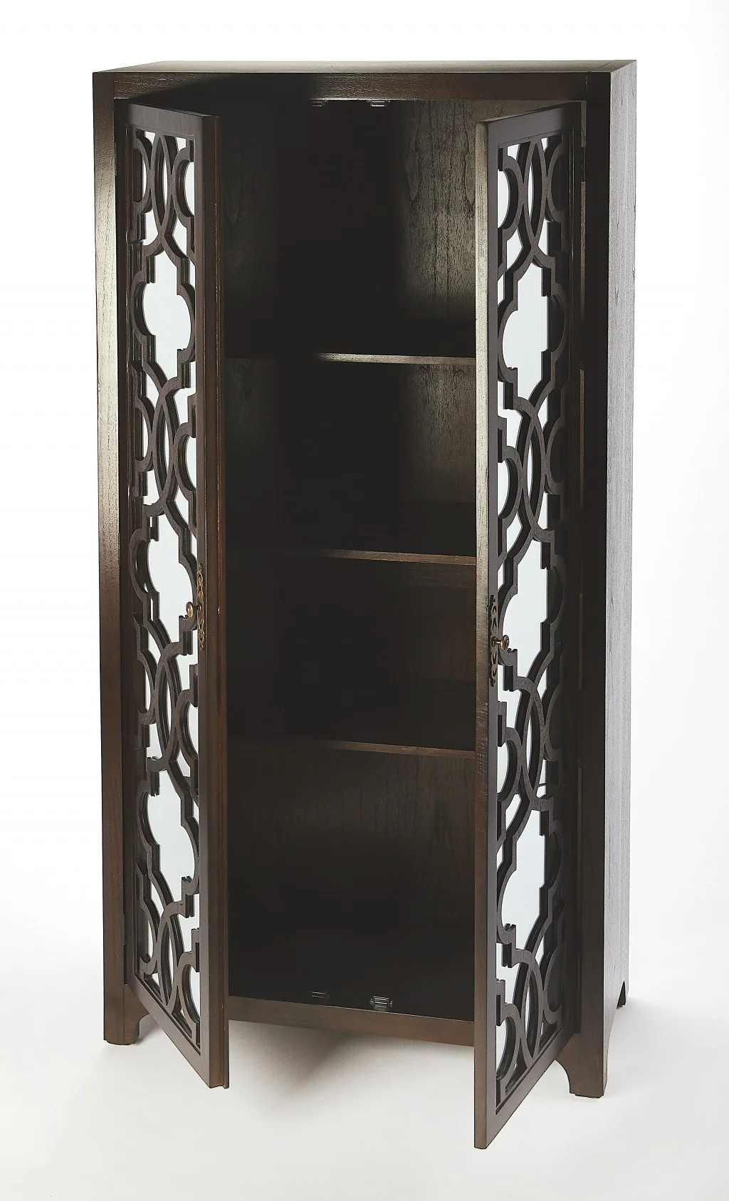 Morjanna White Tall Cabinet By Homeroots - Image 3