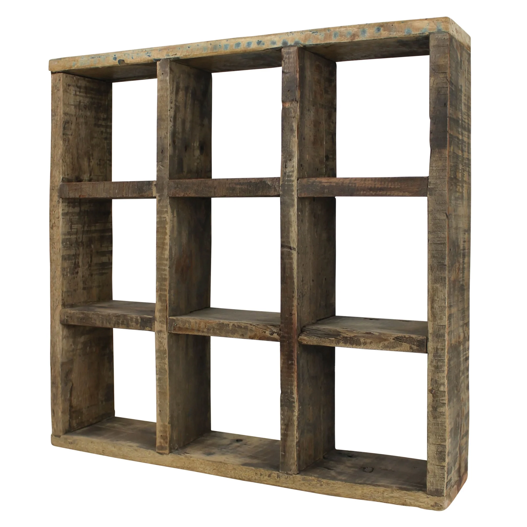Morro Divided Shelf, Wood - 9 Cubes By HomArt - Image 2