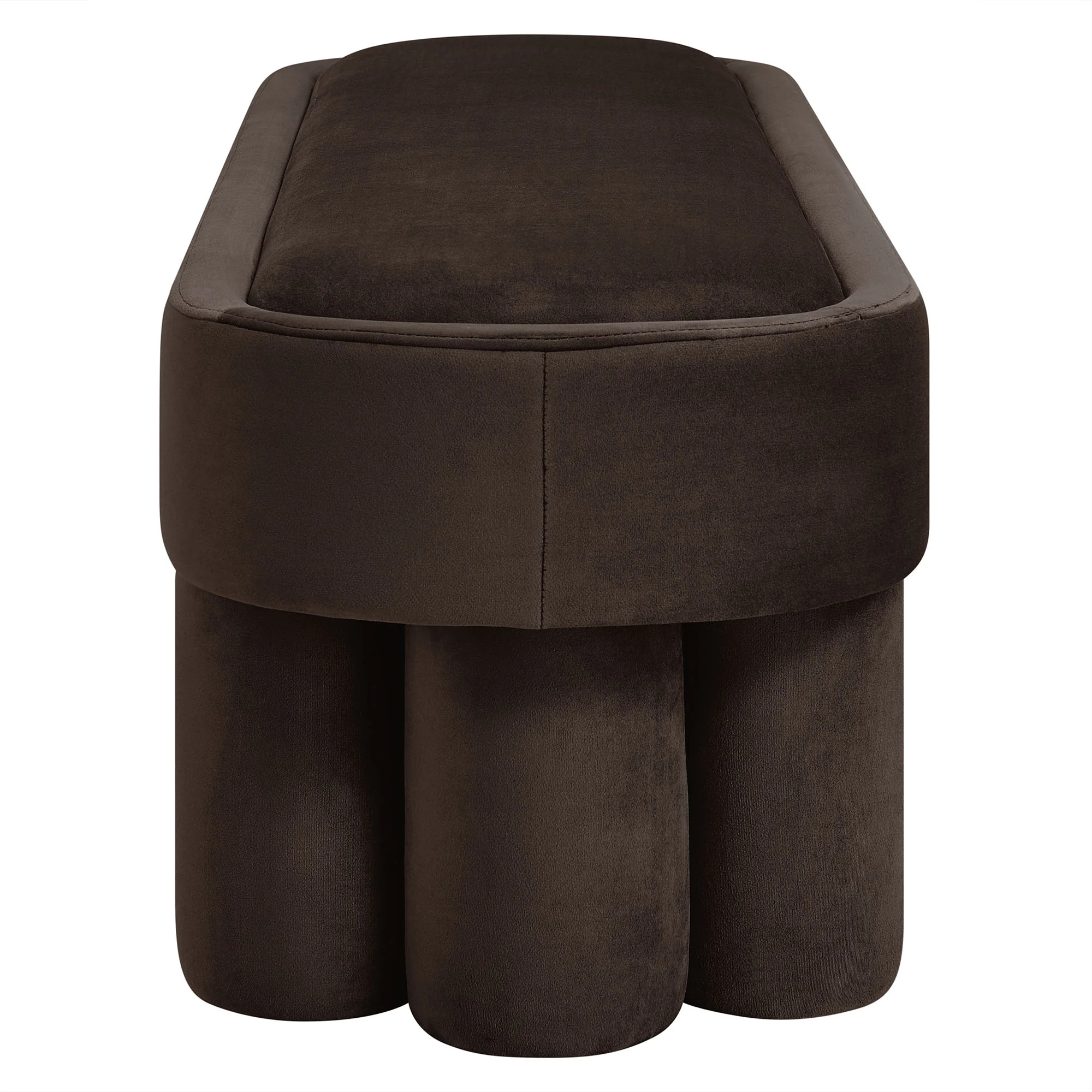Mossi Oval Performance Velvet Accent Bench by Modway - Image 10