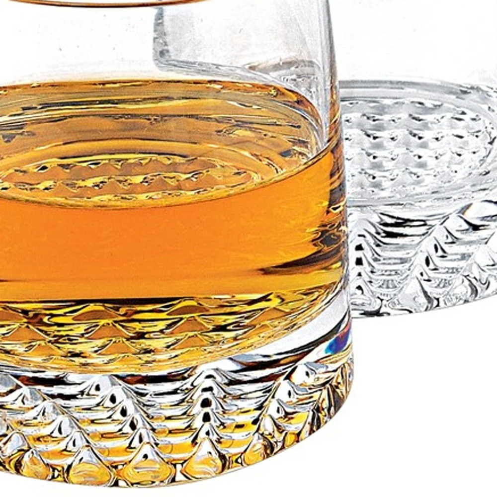 Mouth Blown European Crystal 5 Pc Whiskey Set By Homeroots - Image 4