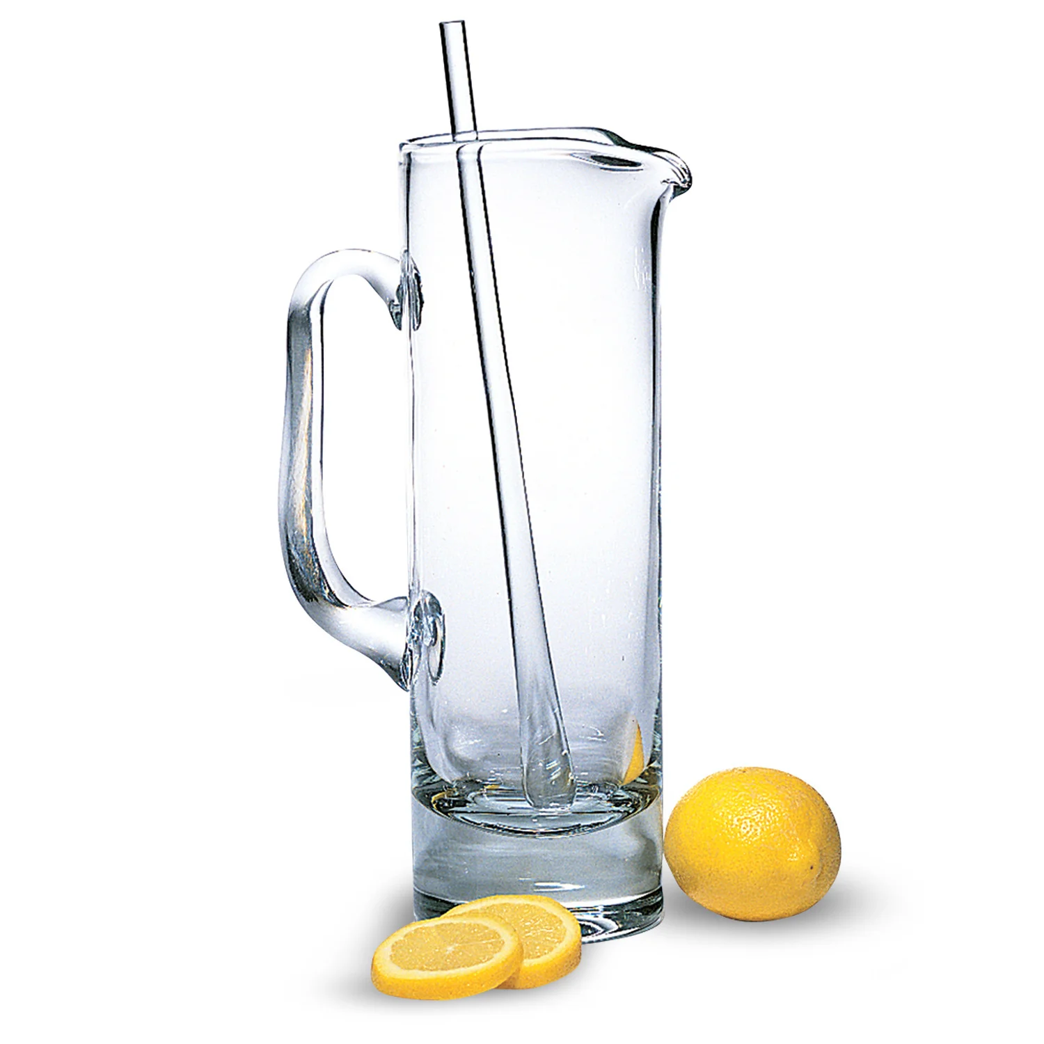 Mouth Blown European Crystal Martini Pitcher And Stirrer 54 Oz By Homeroots - Image 3