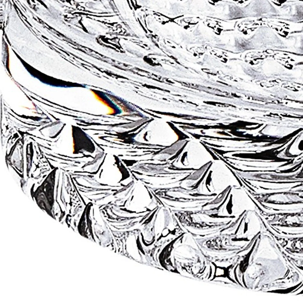 Mouth Blown European Crystal Whiskey Set 4 Pc Rocks Or Dof Set By Homeroots - Image 4
