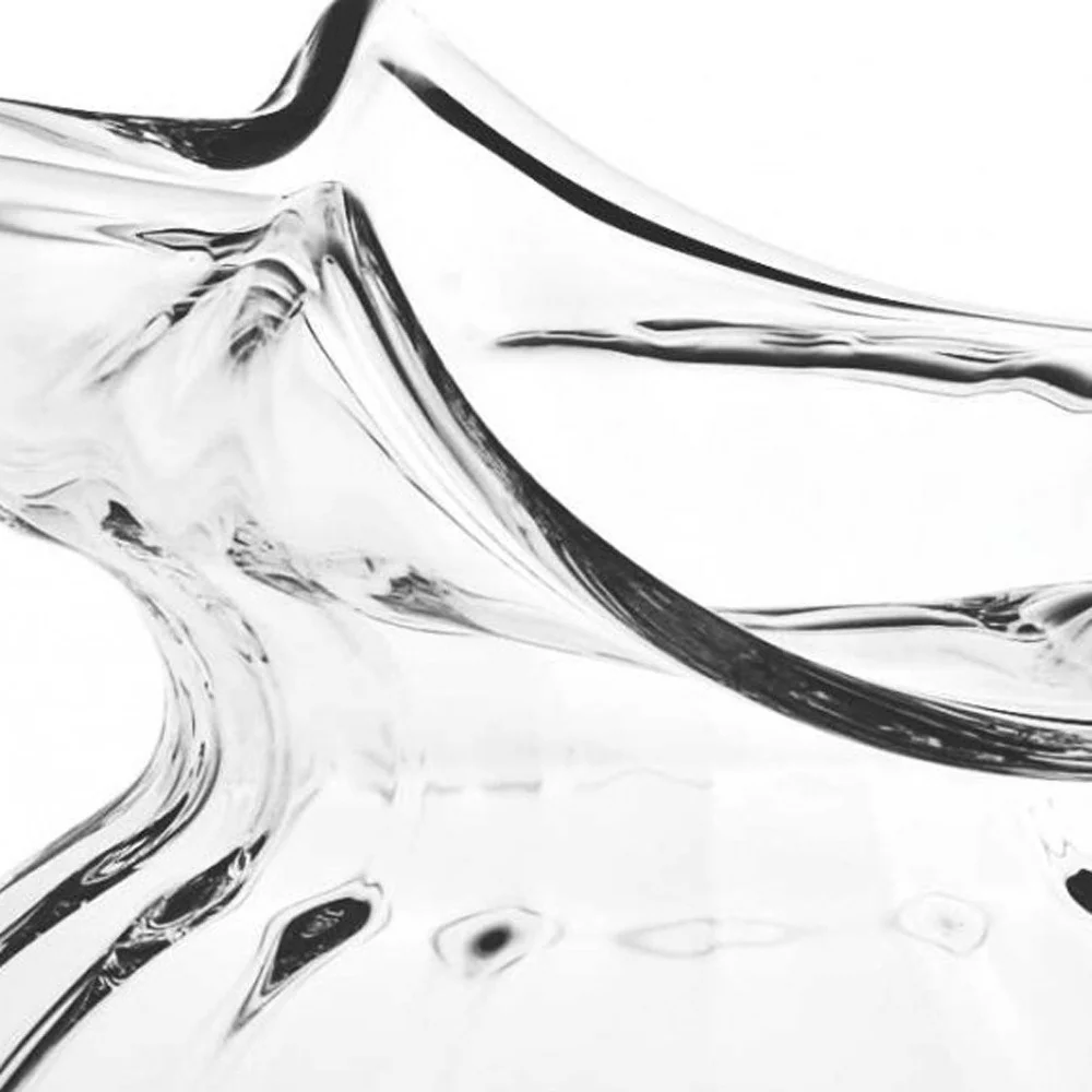 Mouth Blown Glass Pitcher 42 Oz By Homeroots - Image 4