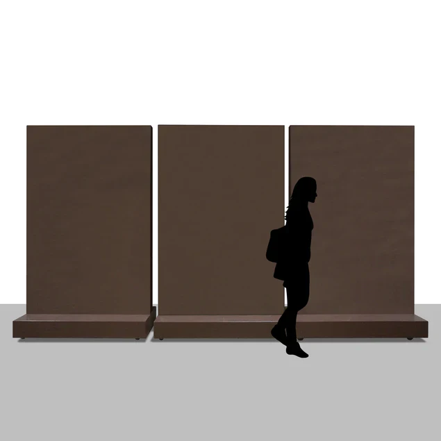 Movable Partition Wall, Bronze By Gold Leaf Design Group - Image 4