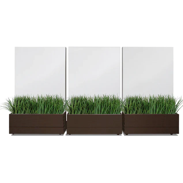 Movable Partition Wall, White By Gold Leaf Design Group - Image 4