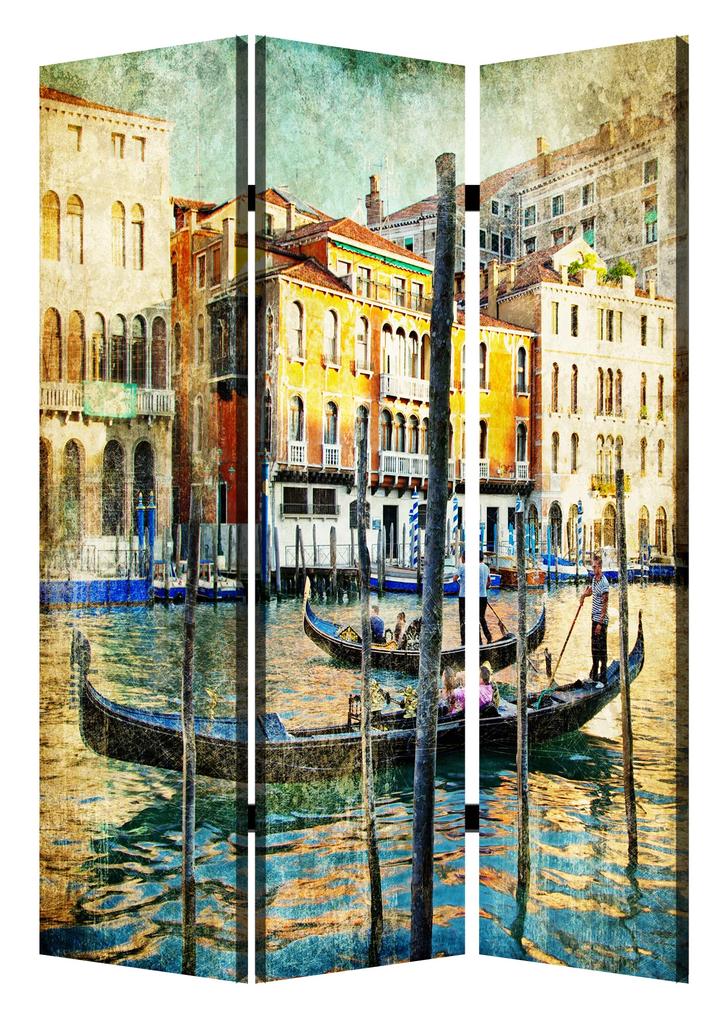 Multi Color Passage Screen By Homeroots - Image 3
