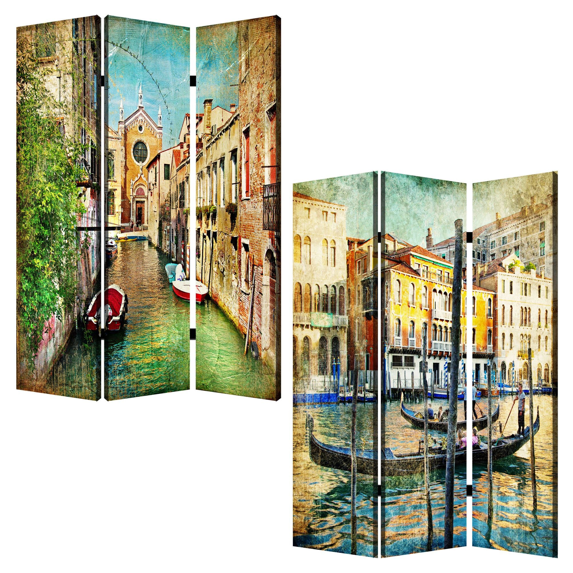 Multi Color Passage Screen By Homeroots - Image 4