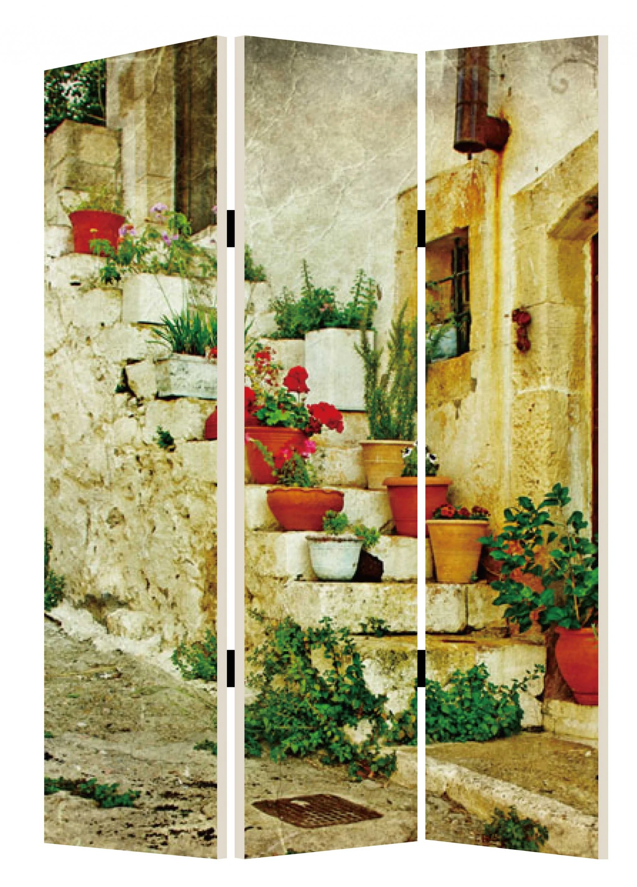 Multi Color Spanish Tidings Screen By Homeroots - Image 2