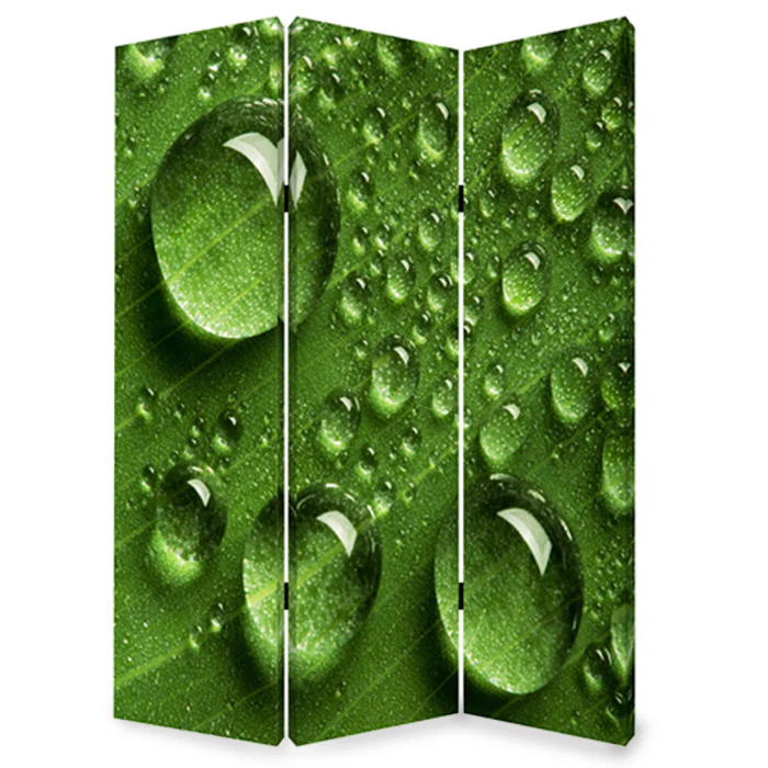 Multi Color Wood Canvas Rain Screen By Homeroots - Image 2