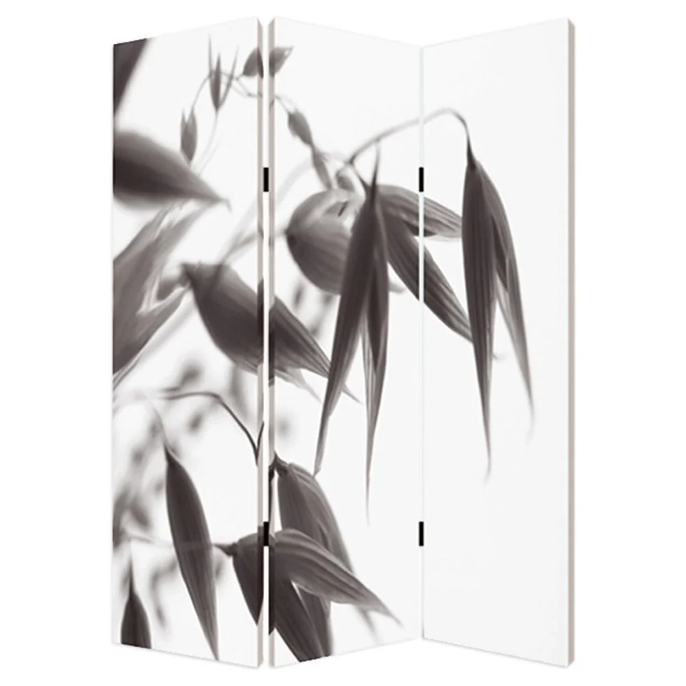 Multi Color Wood Canvas Screen By Homeroots - Image 2