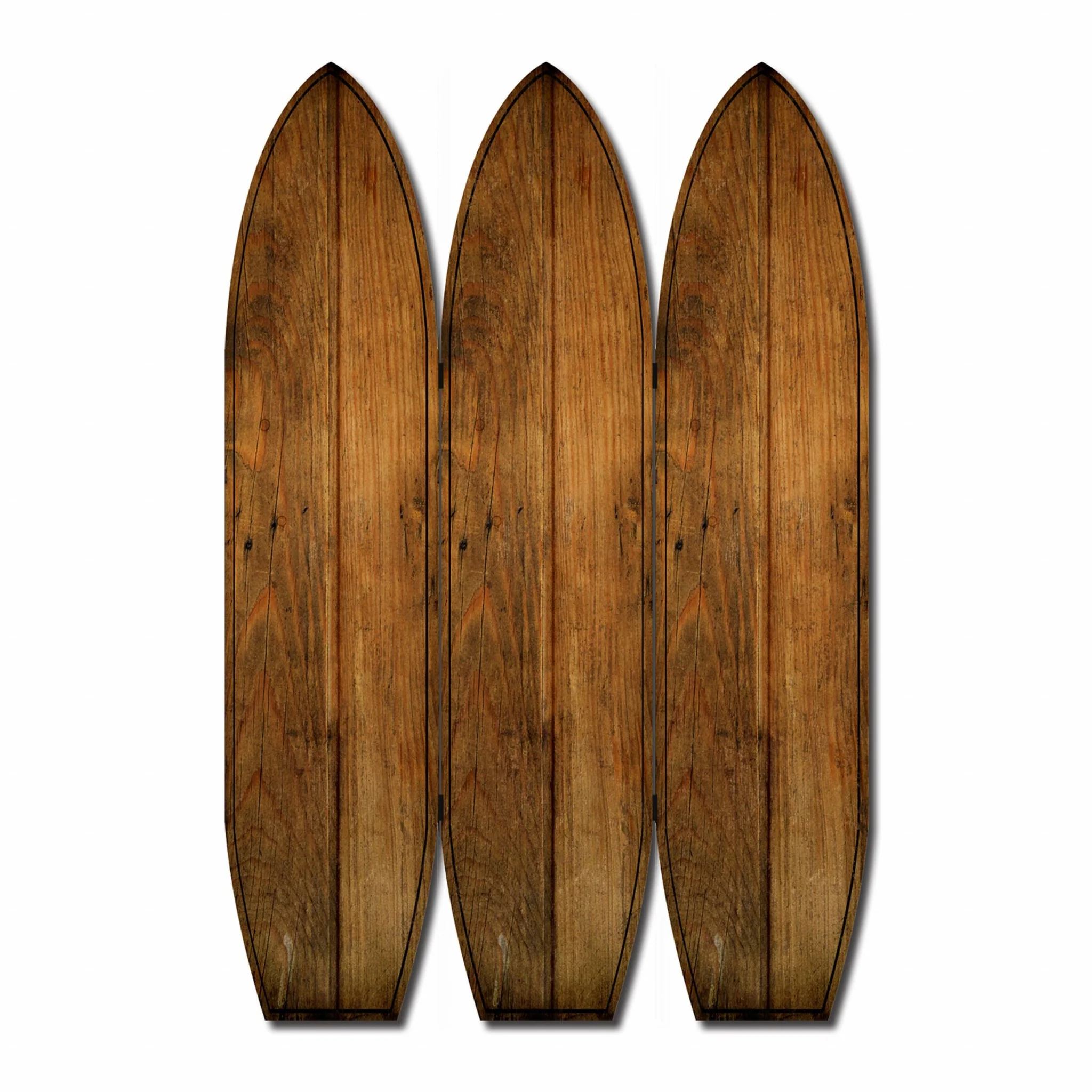 Multicolor Surfboard Screen By Homeroots - Image 8