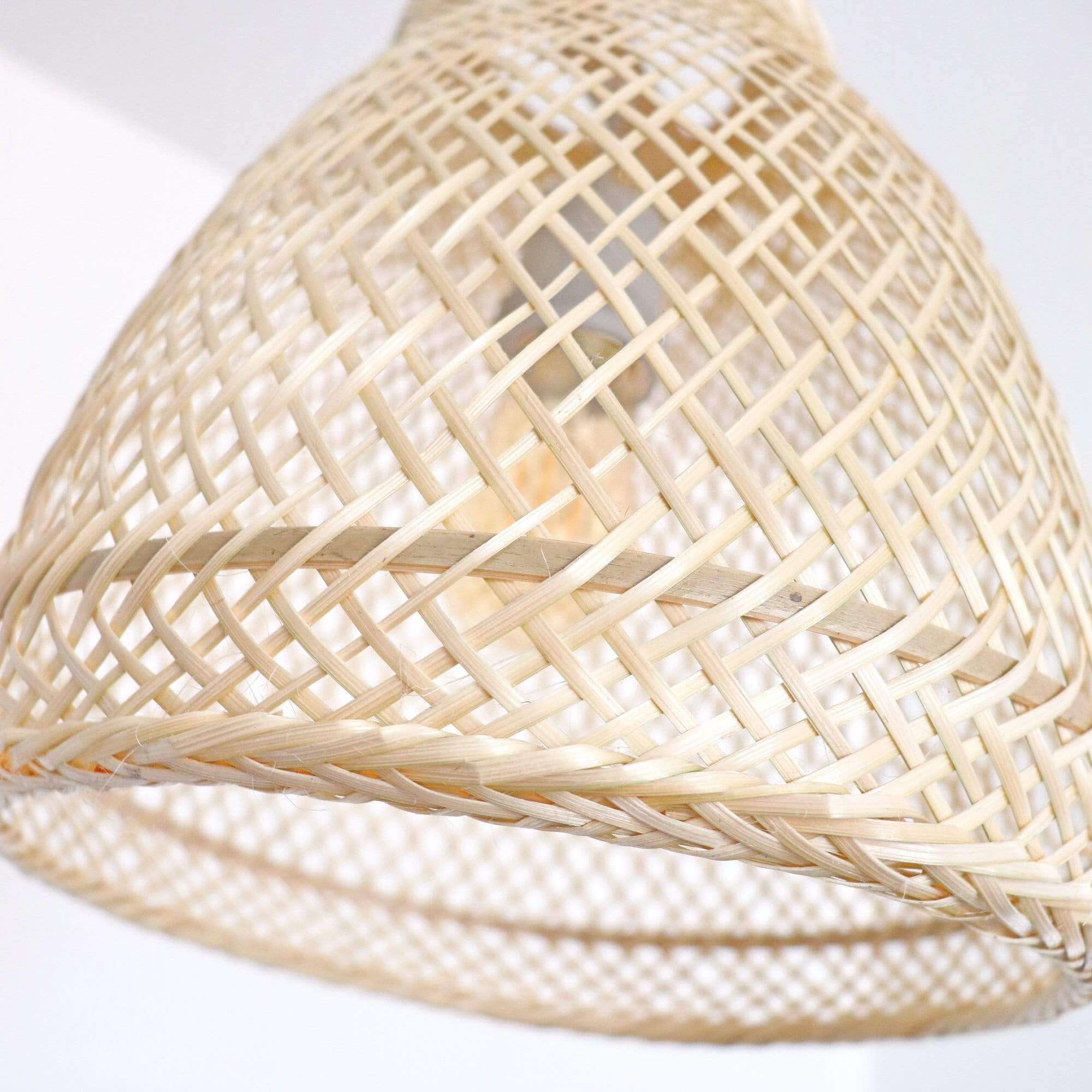 Muntana Bamboo Pendant Light (10 -11 Inches) By Thaihome - Image 7