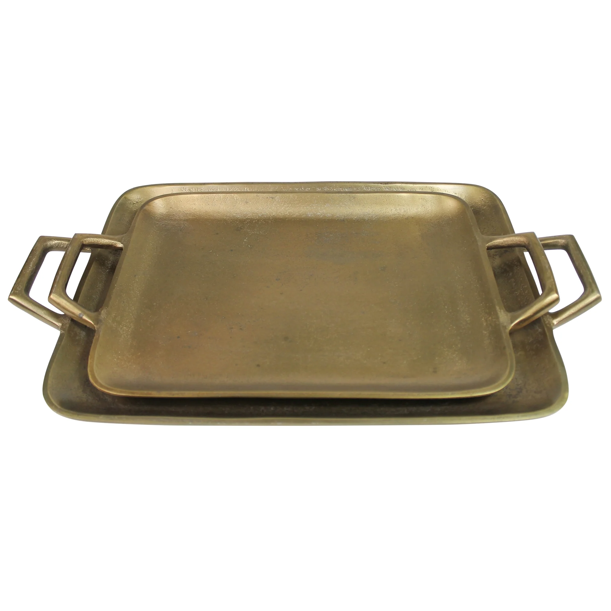 Murray Tray, Brass - Large By HomArt - Image 3