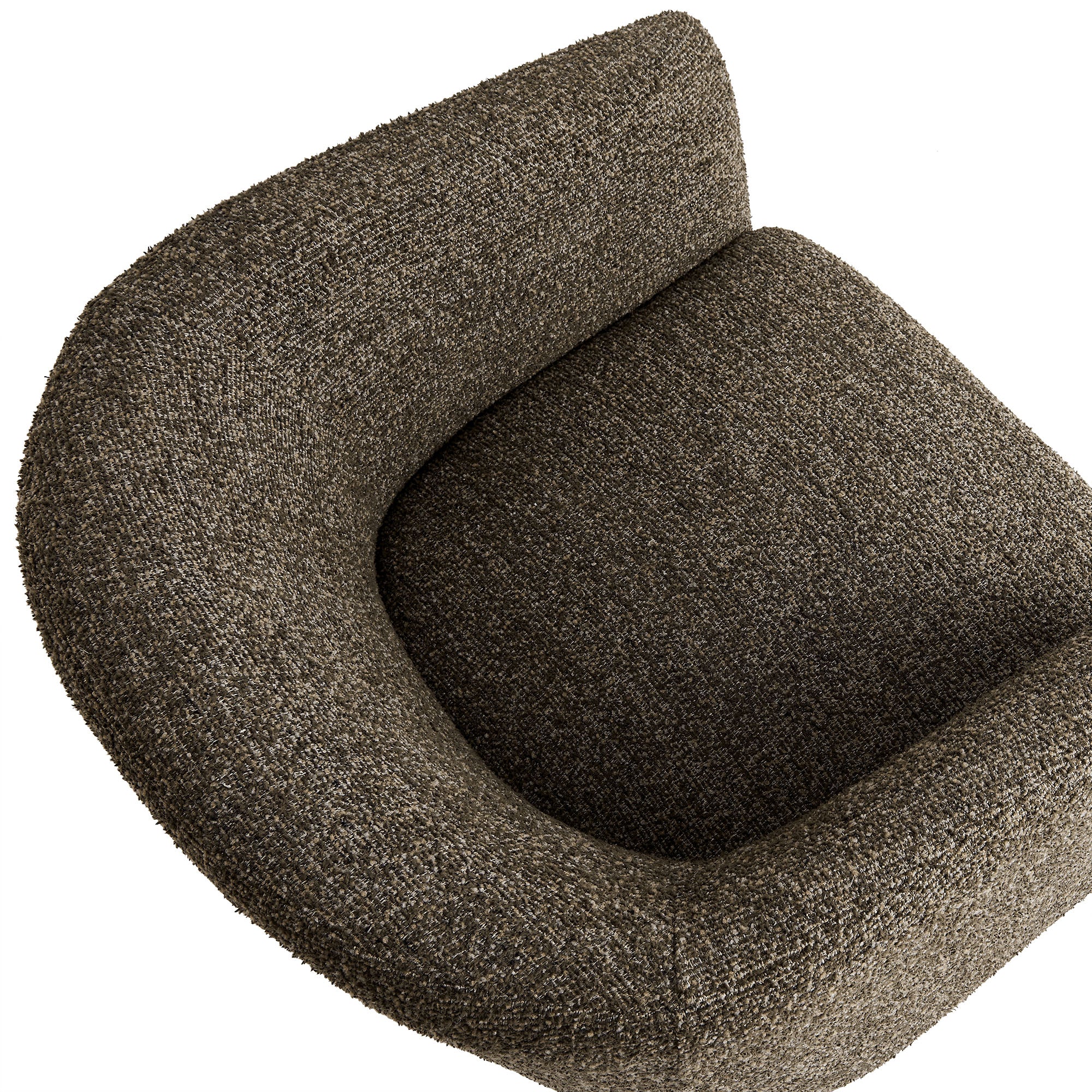 Muse Boucle Fabric Barrel Accent Chair by Modway - Image 6