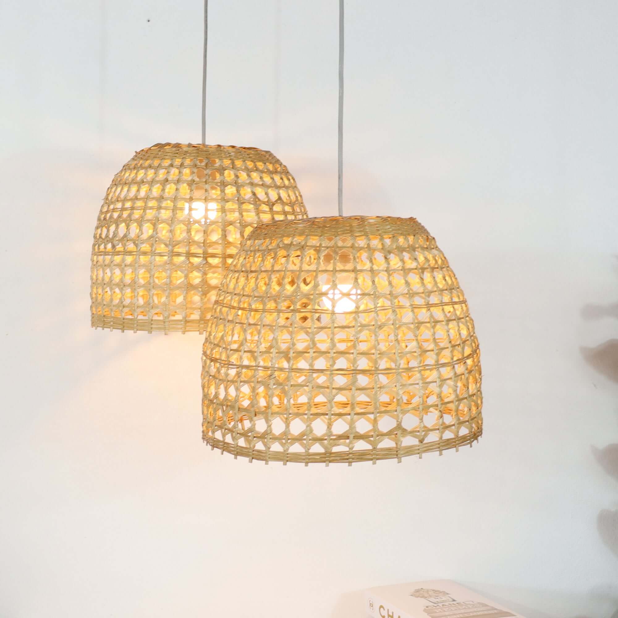 Na Pa - Bamboo Pendant Light Shade By Thaihome - Image 4