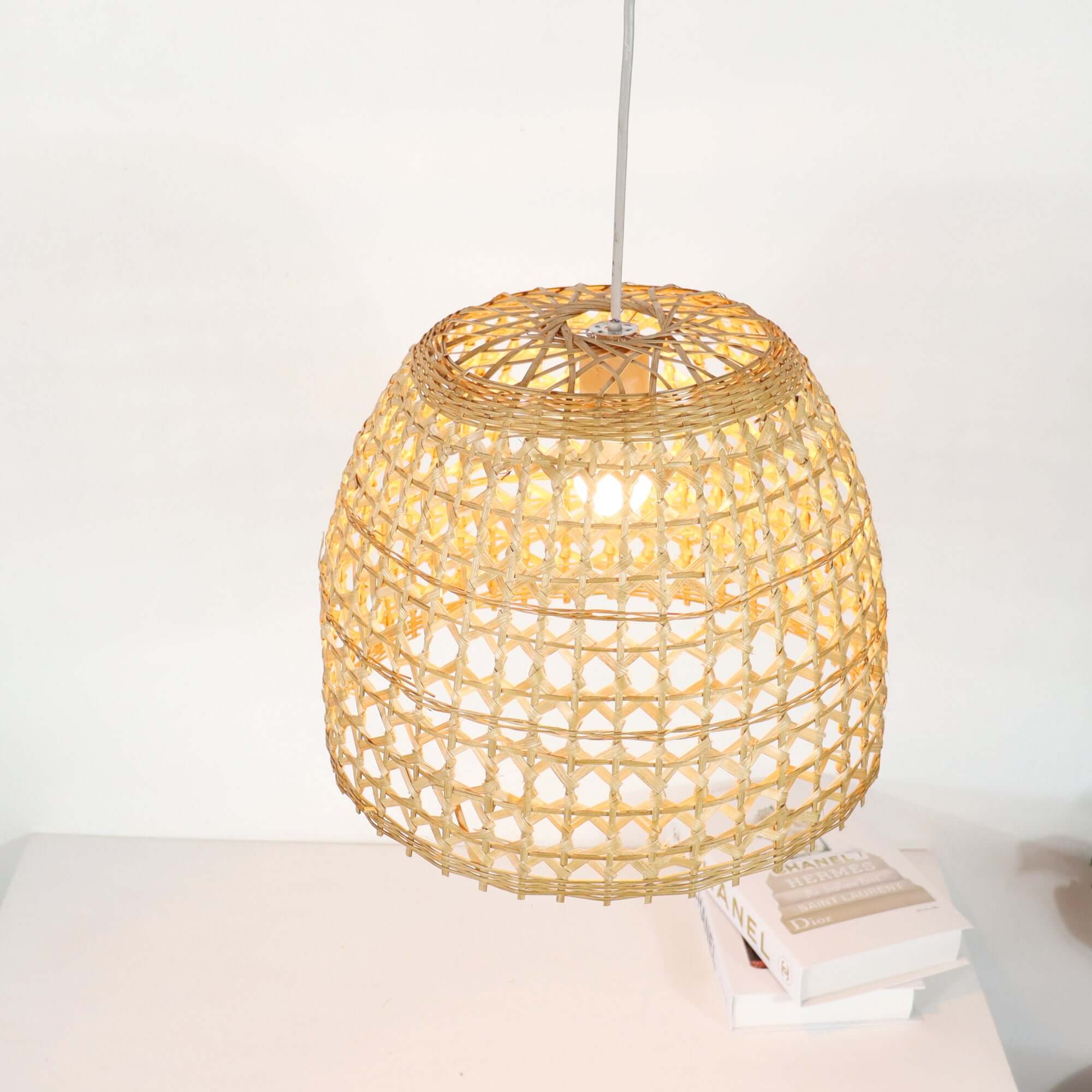 Na Pa - Bamboo Pendant Light Shade By Thaihome - Image 7