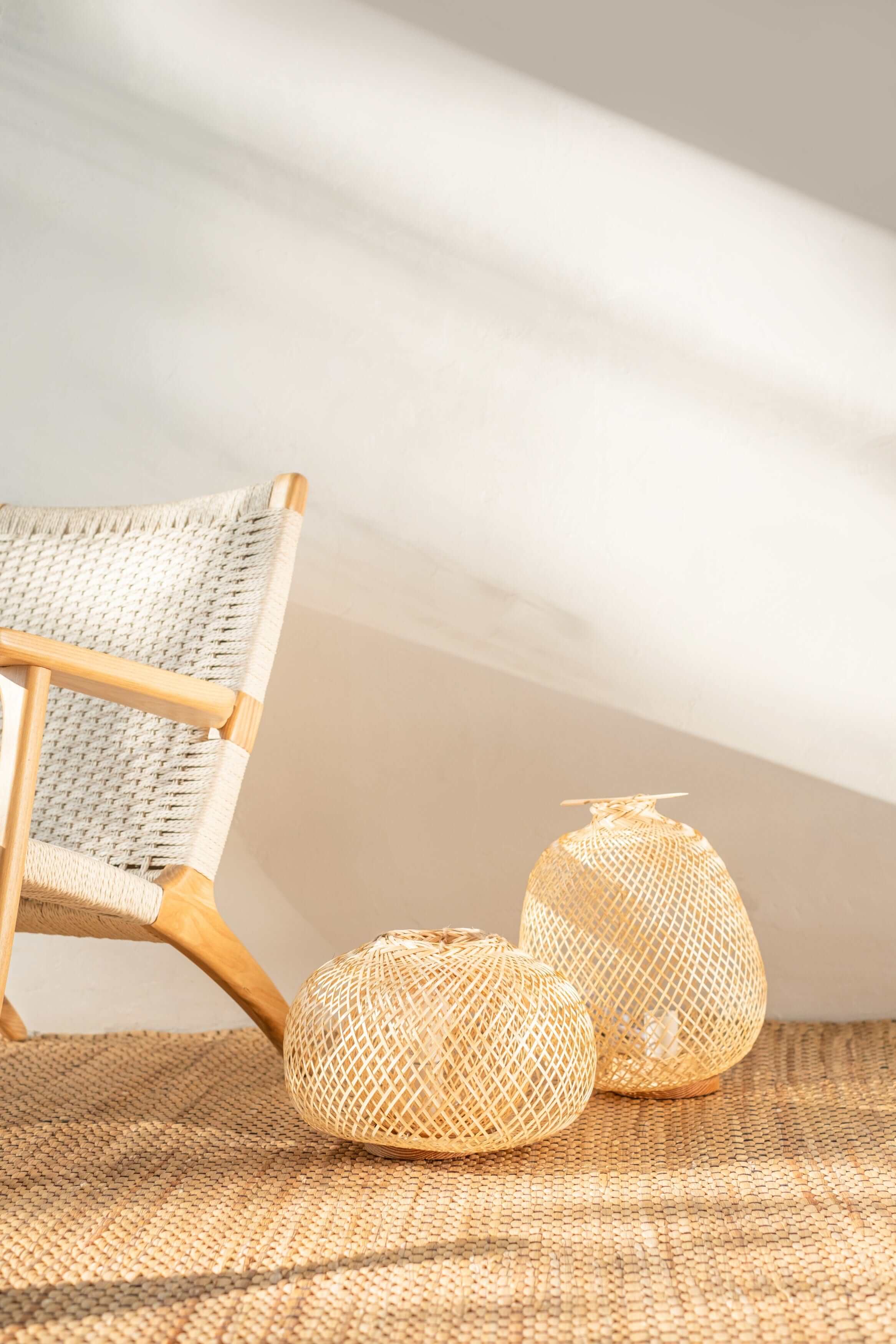 Na Wa - Bamboo Boho Table Lamp By Thaihome - Image 4