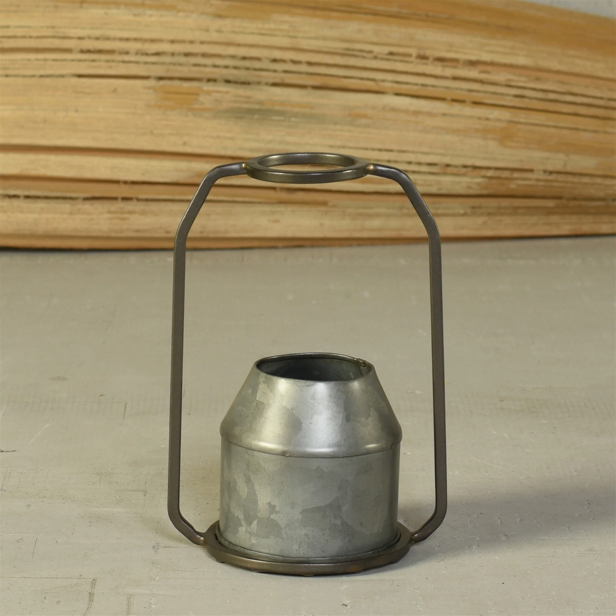 Napa Vase, Metal & Zinc - Round - Zinc Set Of 2 By HomArt - Image 4