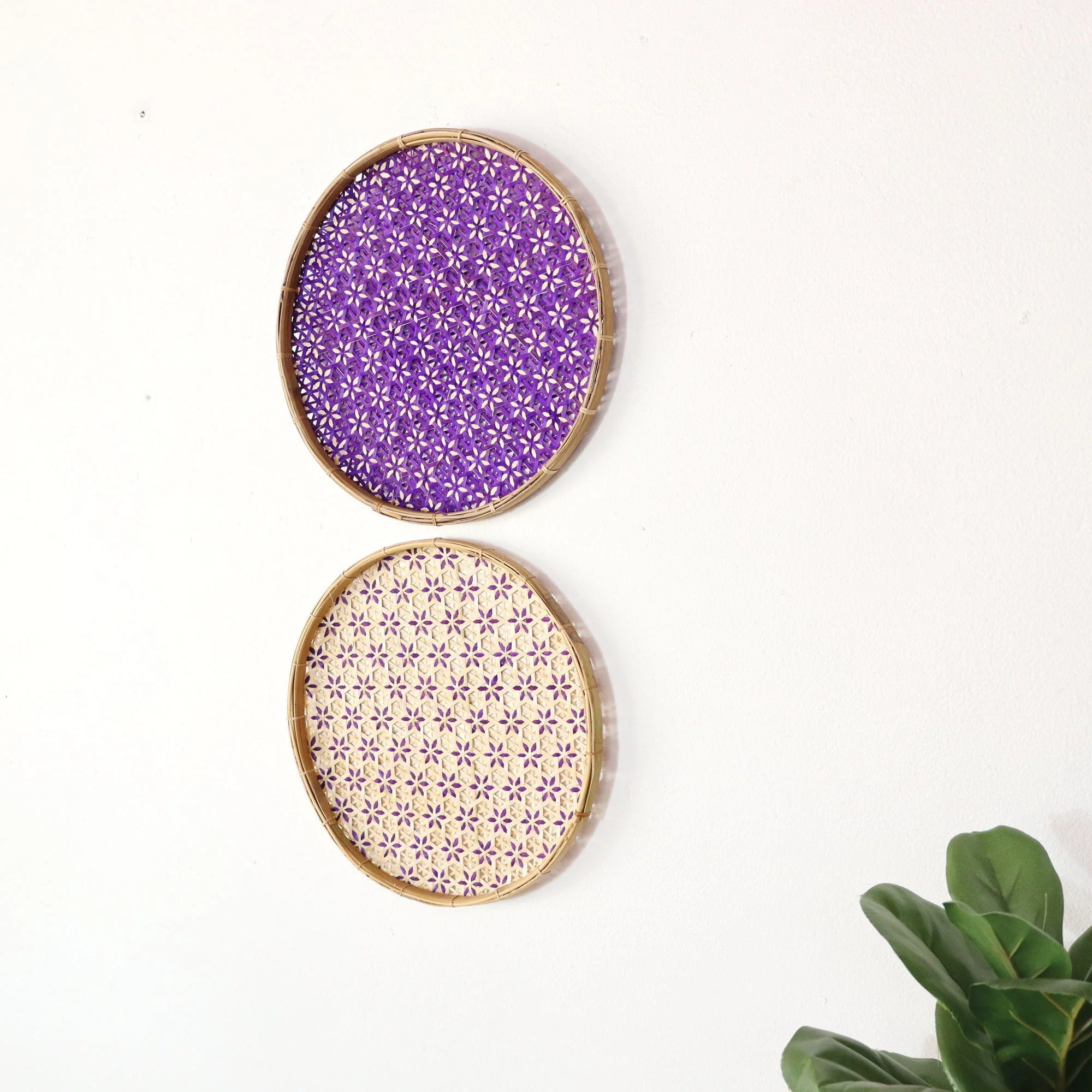 Nat Ta Nid - Wall Hanging Decor Set Of 2 By Thaihome - Image 3
