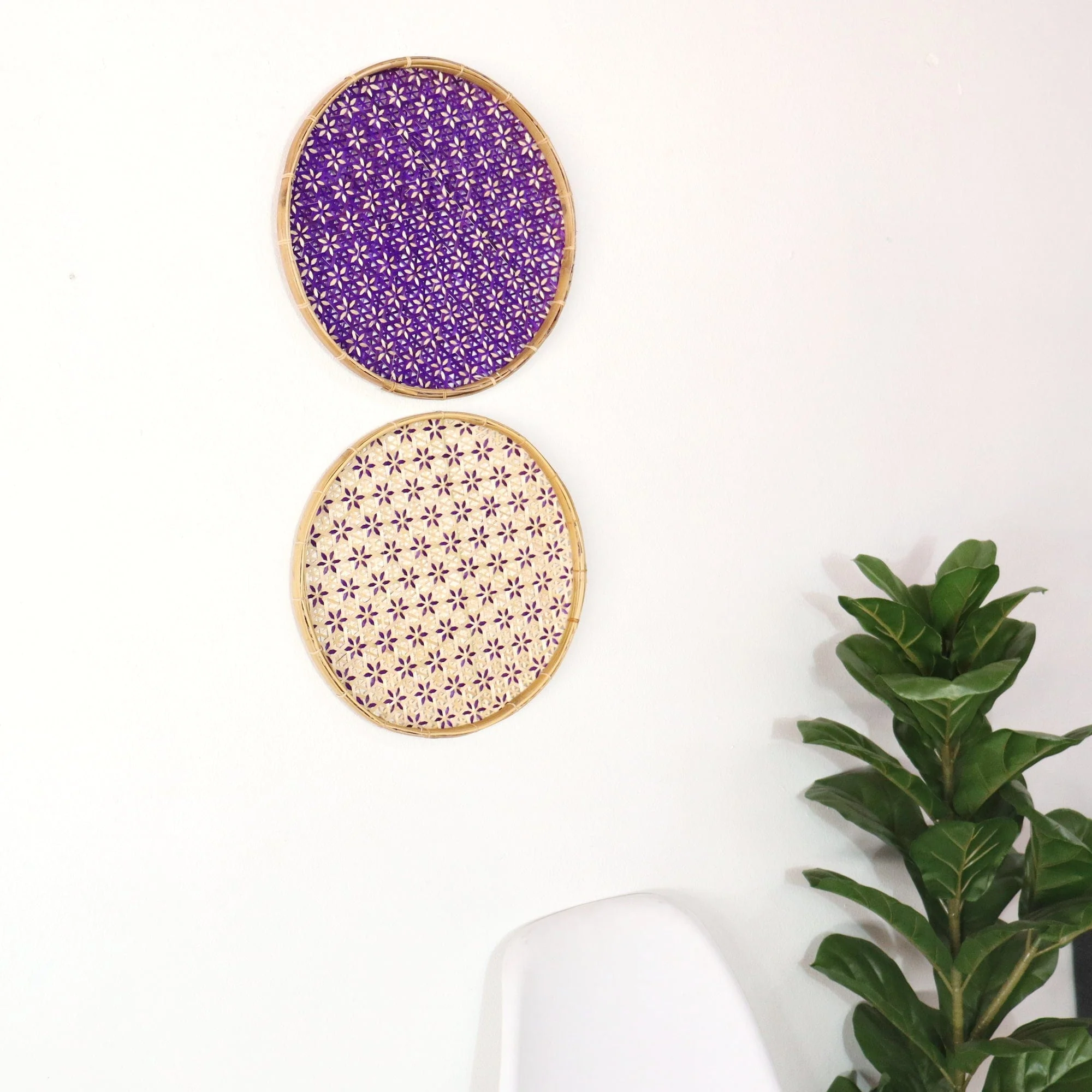Nat Ta Nid - Wall Hanging Decor Set Of 2 By Thaihome - Image 4