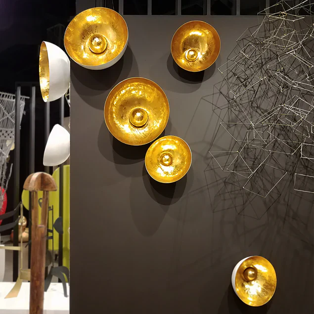 Natsu 18"D Wall Art, Gold By Gold Leaf Design Group - Image 9