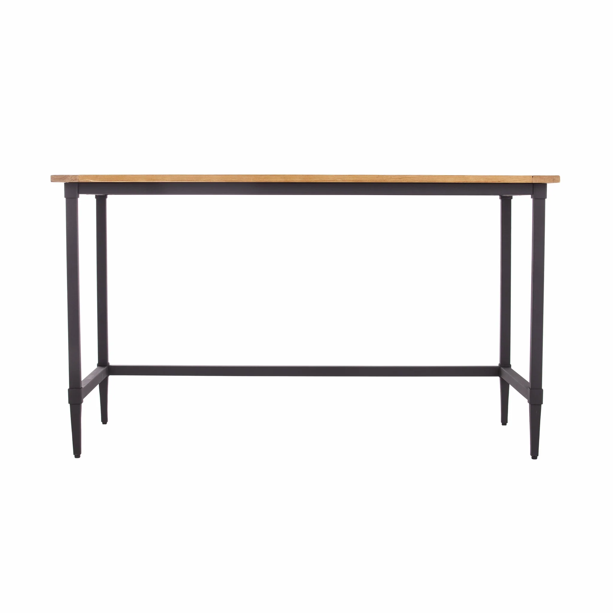 Natural Brown Reclaimed Wood Desk By Homeroots - Image 4