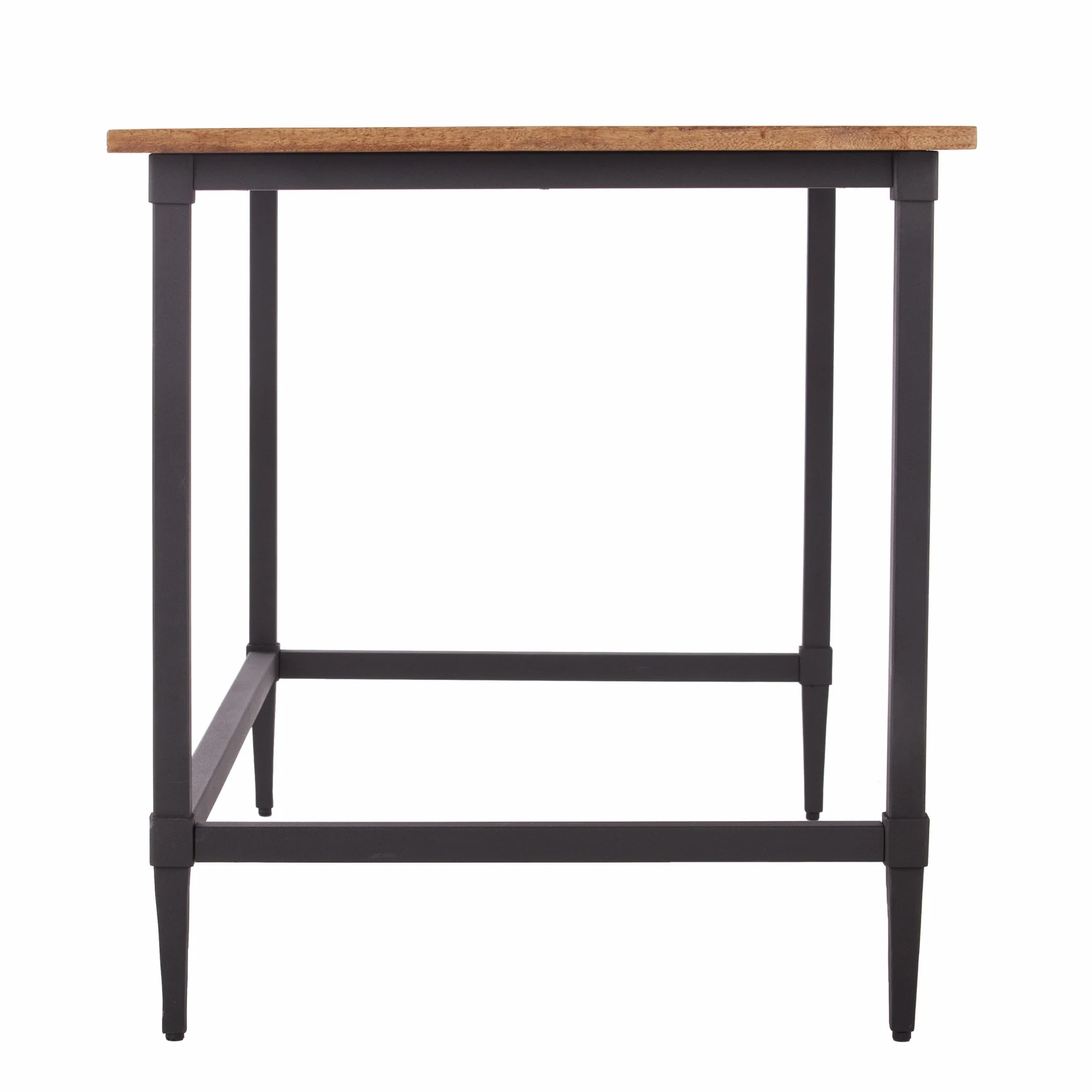 Natural Brown Reclaimed Wood Desk By Homeroots - Image 6